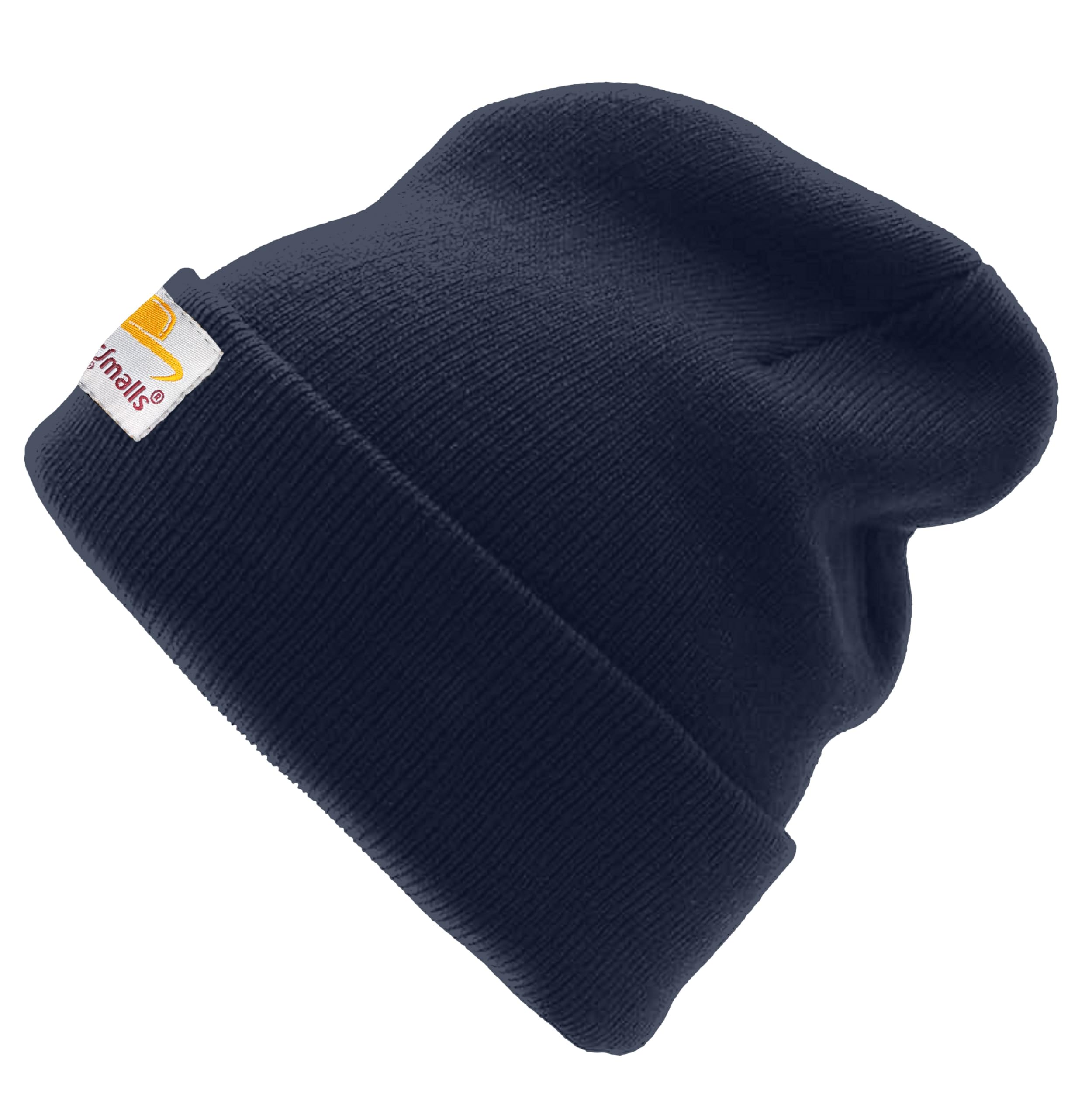 TRENDMALLS Unisex Acrylic Knit Beanie - Navy Blue - Image 2
