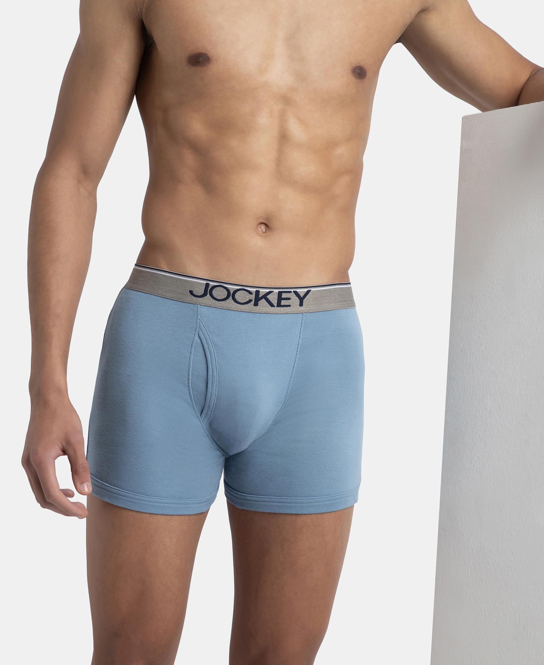 Jockey Men's Solid Boxer Brief - Cotton - Image 5