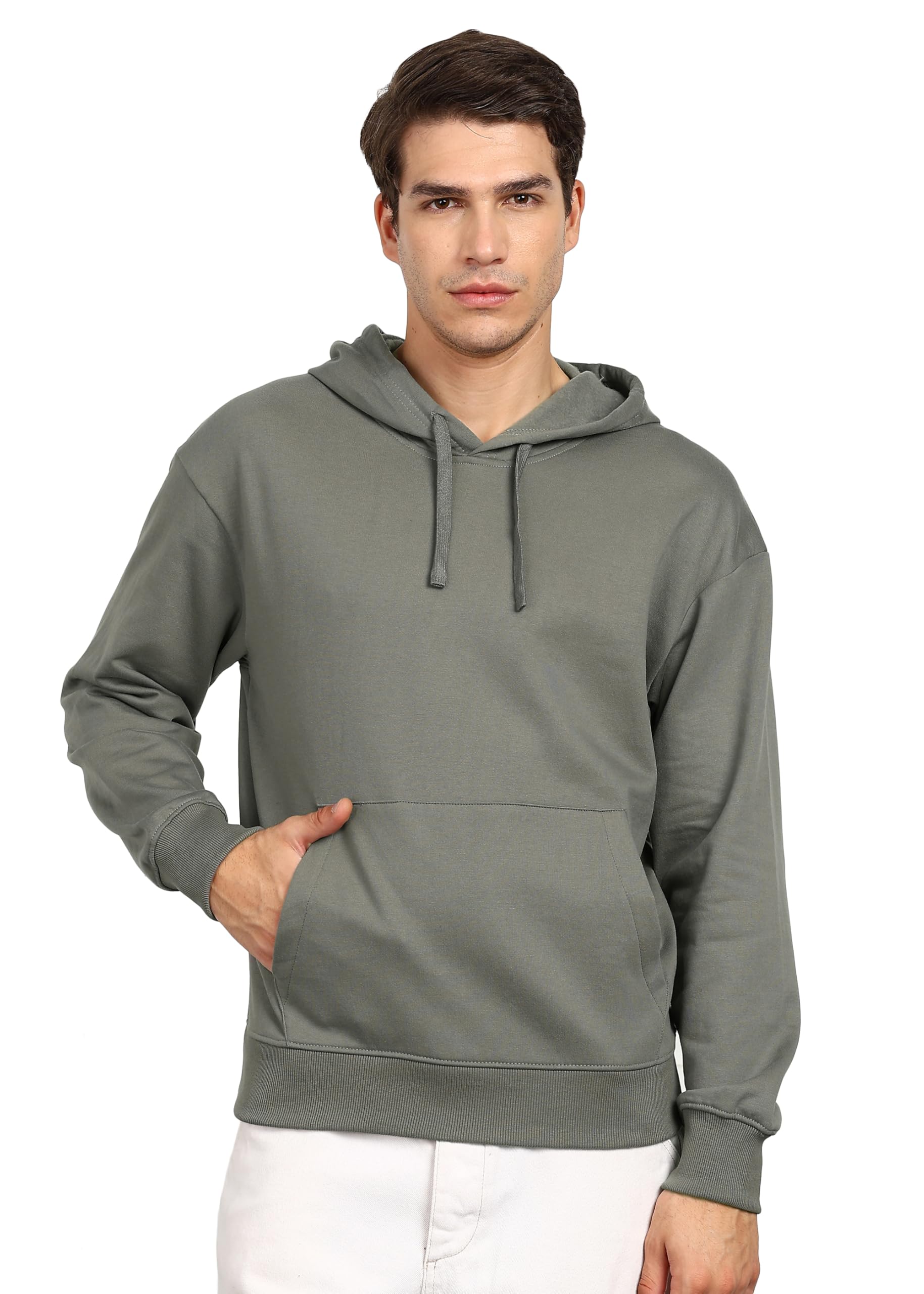 Alan Jones Men's Hoodie - Sage Grey