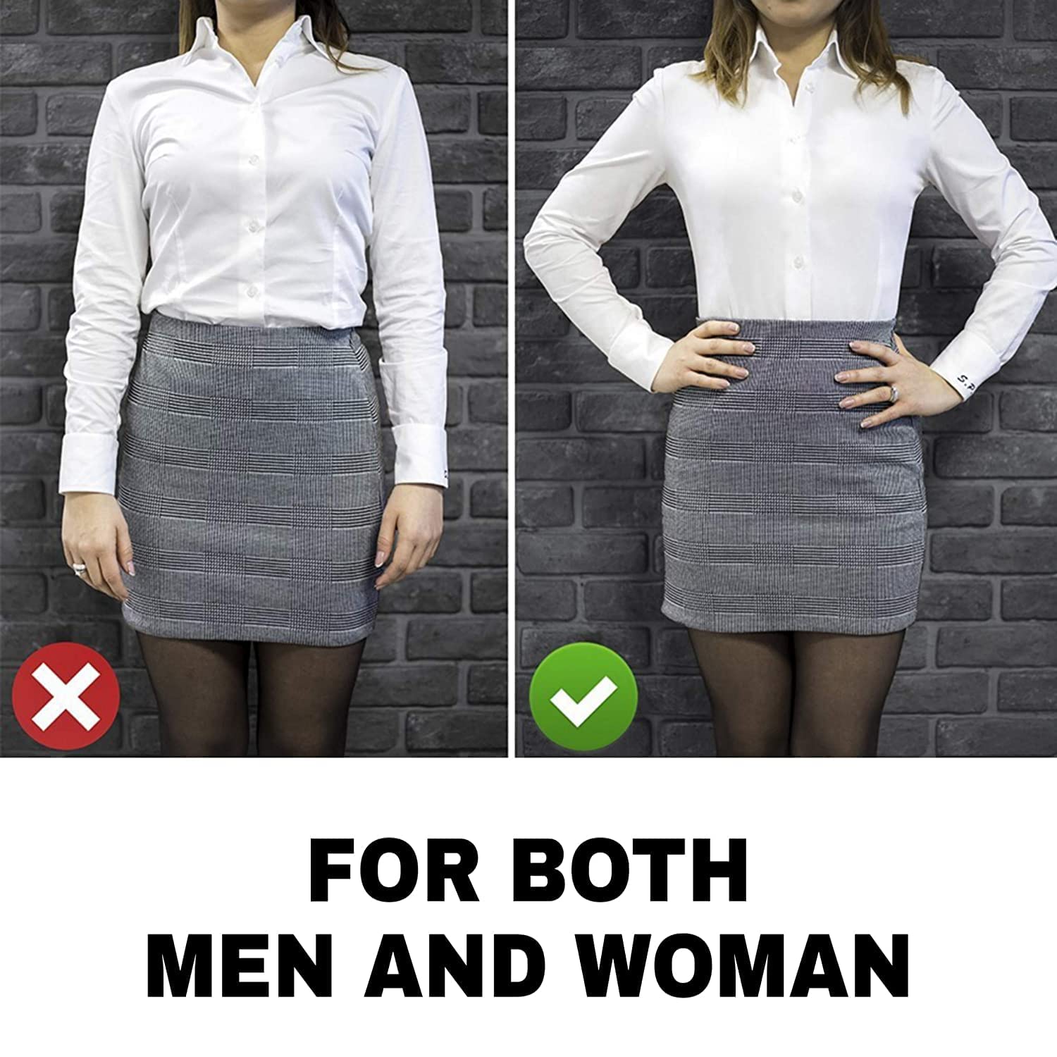 AFEREVZ Tucker Shirt Stay Belt with Anti-Slip Technology - Image 5