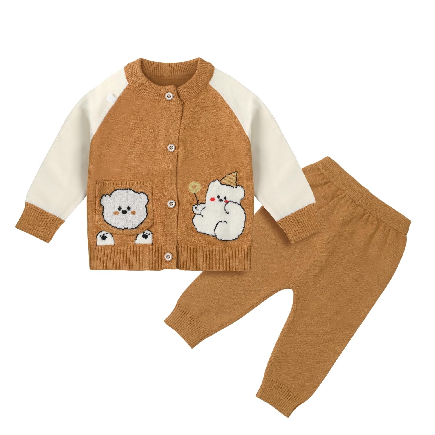 GarbGlide Kids Cartoon Printed Wool Sweater