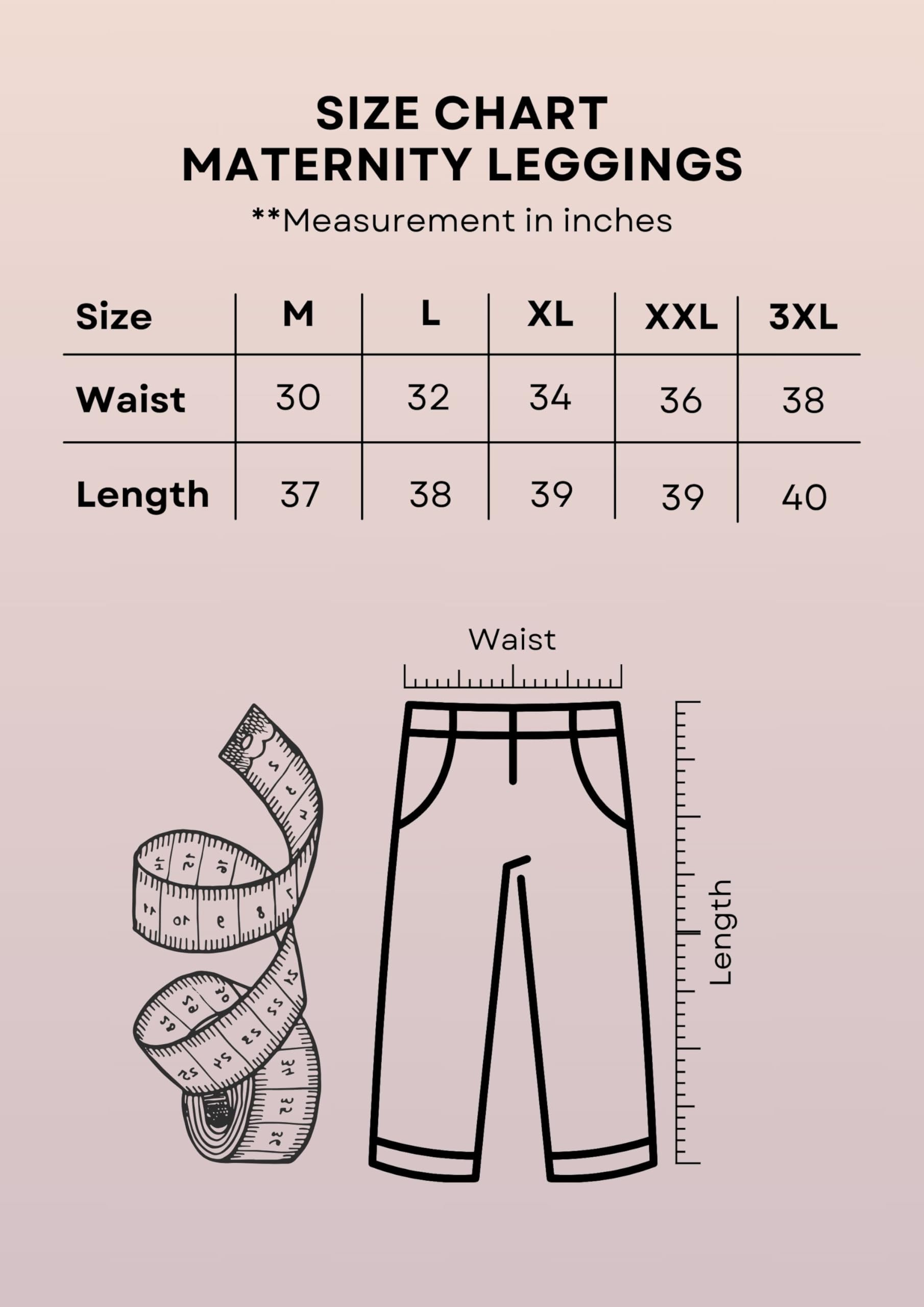 Litelooks Women's Maternity Leggings - Cotton Lycra - Image 3