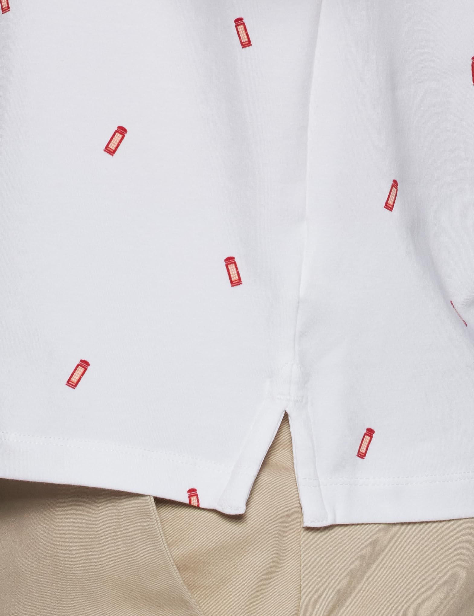 Peter England Men Printed Polo T-Shirt - Image 5