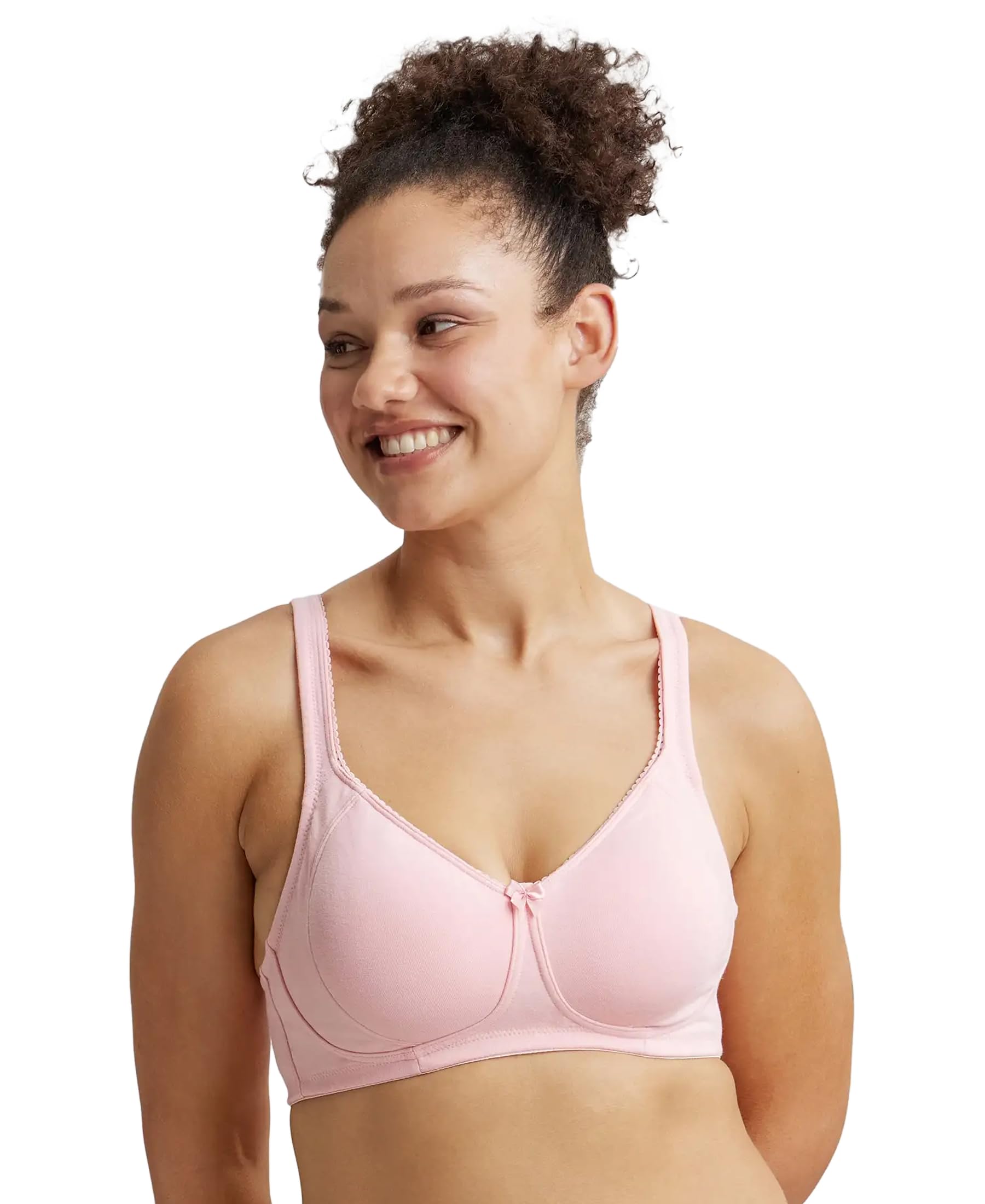 Jockey Women's Wirefree Bra - Candy Pink