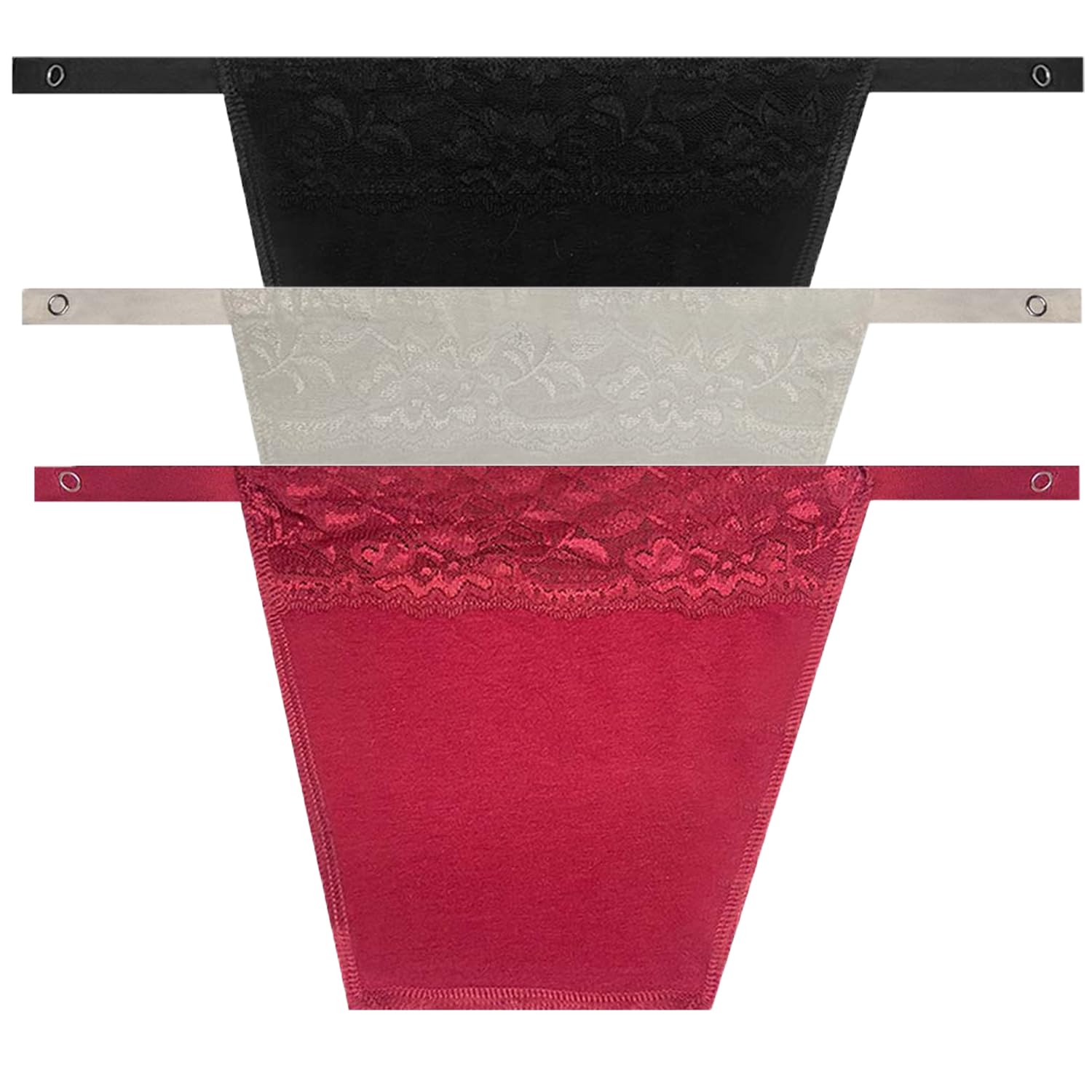 Clip-On Camisole for Women - Cotton Mock Lace