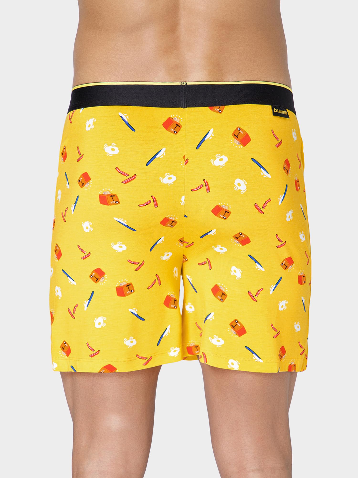 Bummer Printed Micro Modal Boxer Shorts for Men - Image 4