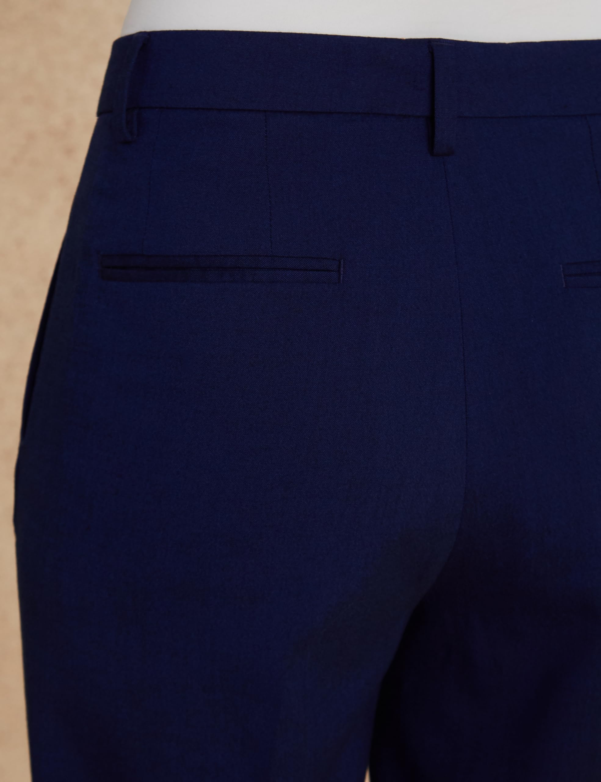 Formal Trousers for Women - Navy Blue - Image 5