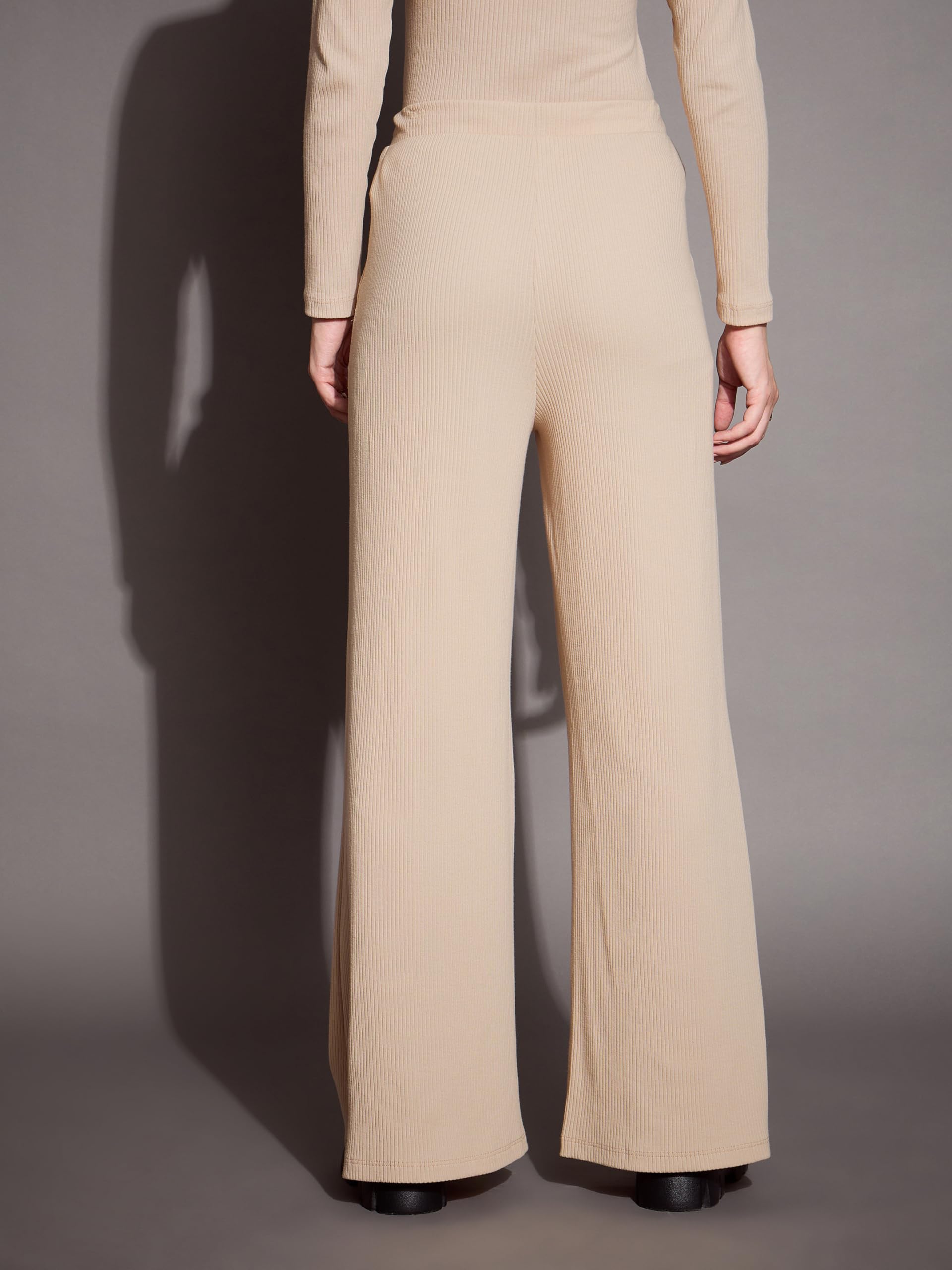 SASSAFRAS Beige Track Pants - Image 5