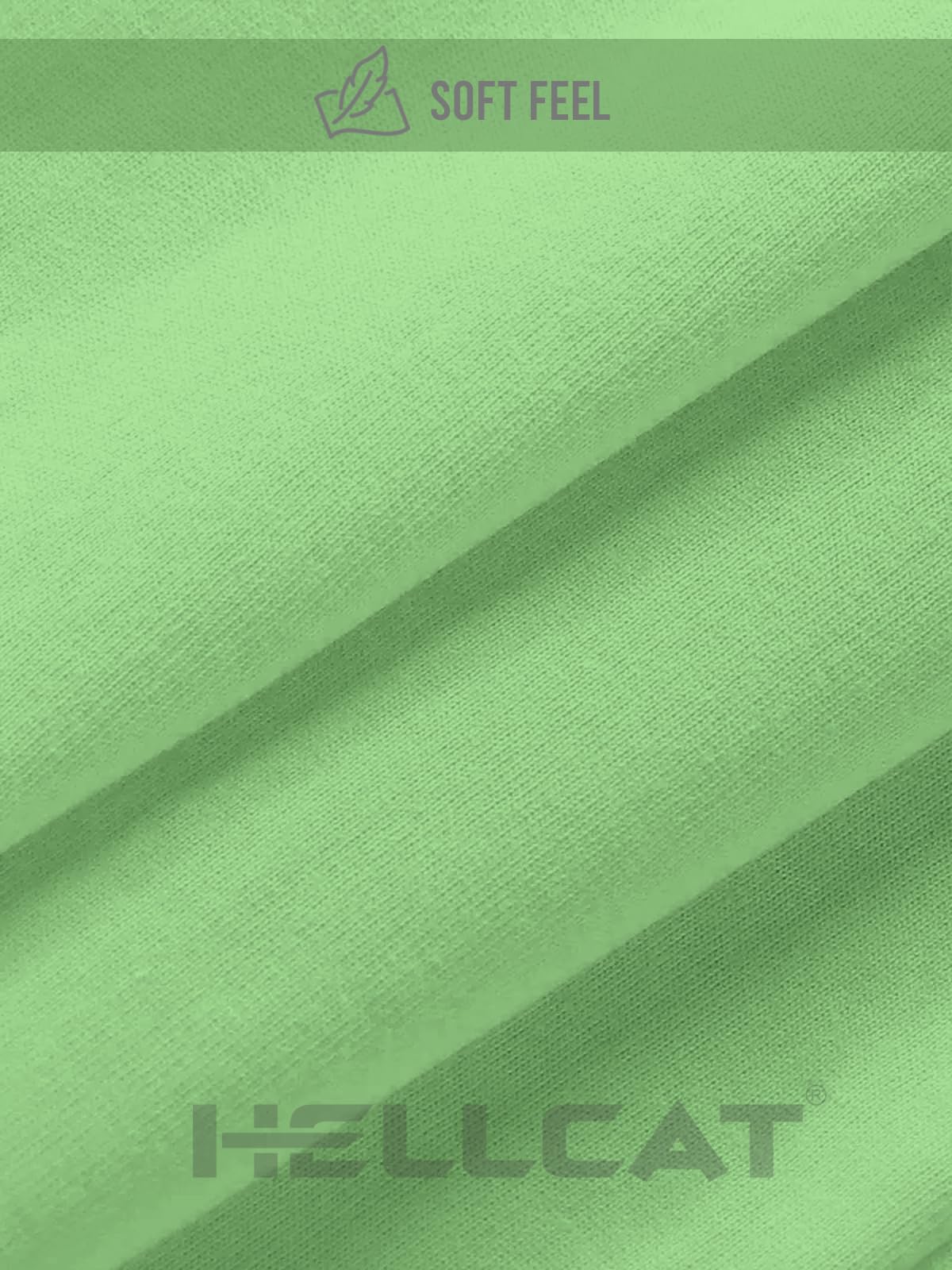 HELLCAT Pista Green Typographic T-Shirt for Boys - Image 3