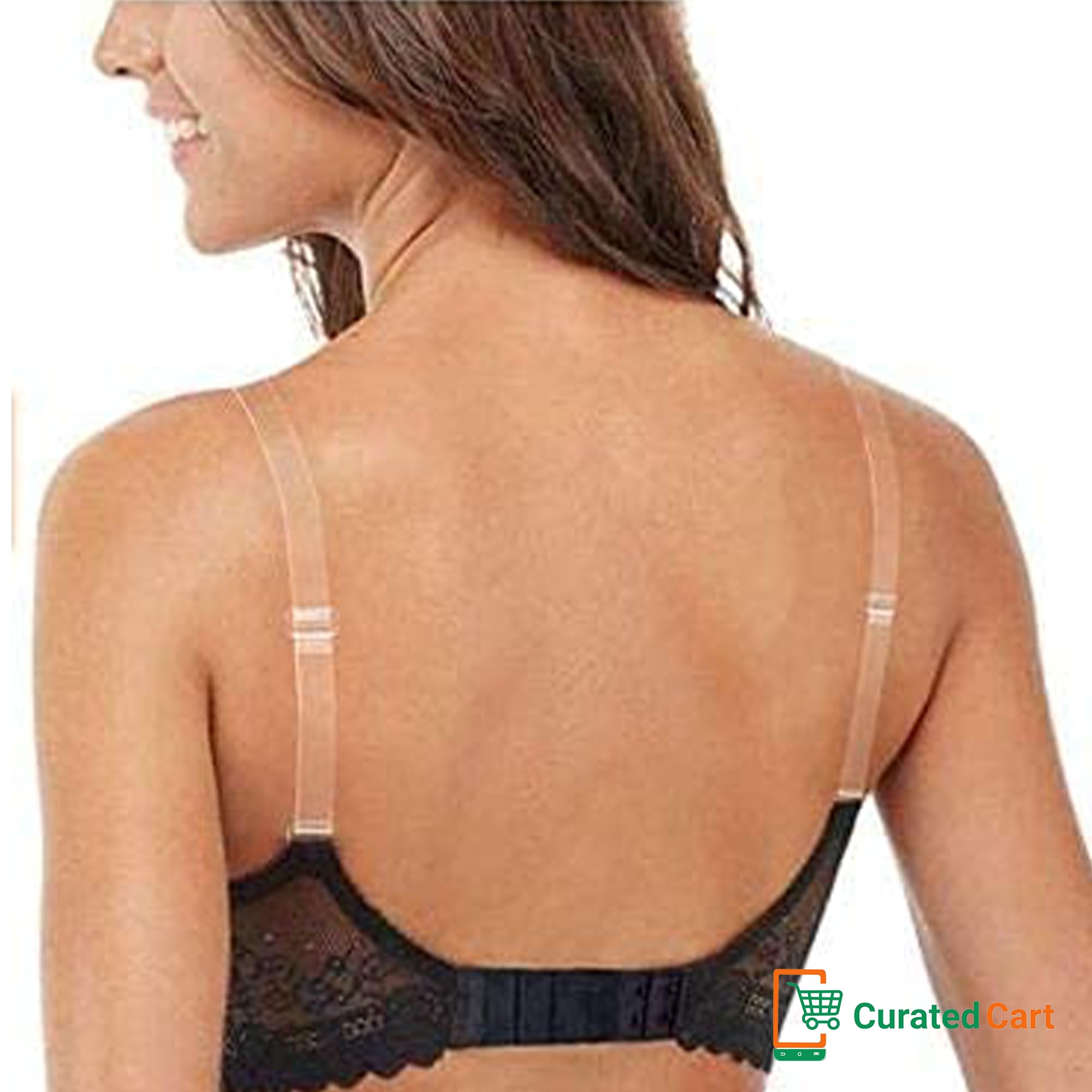CURATED CART Transparent Wired Bra Strap for Women - Image 4