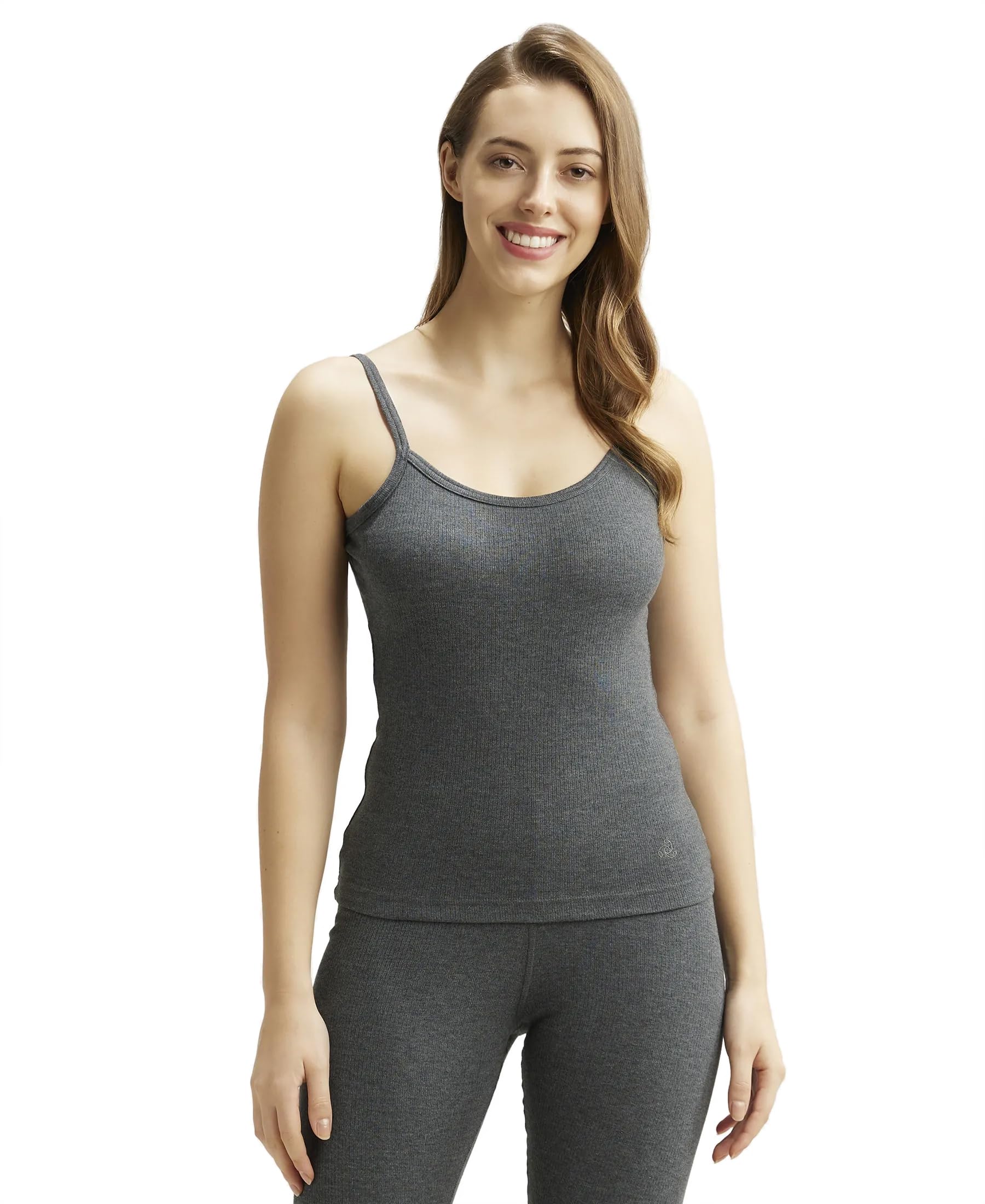 Jockey Women's Thermal Top - Charcoal