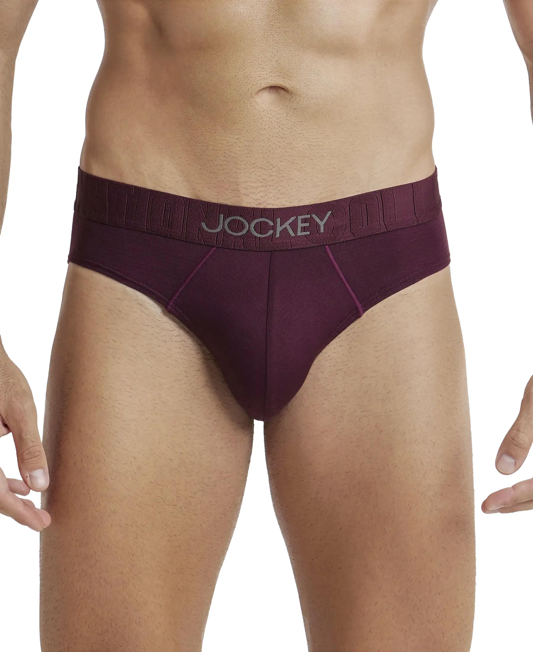 Jockey Men's Supima Cotton Briefs - Wine