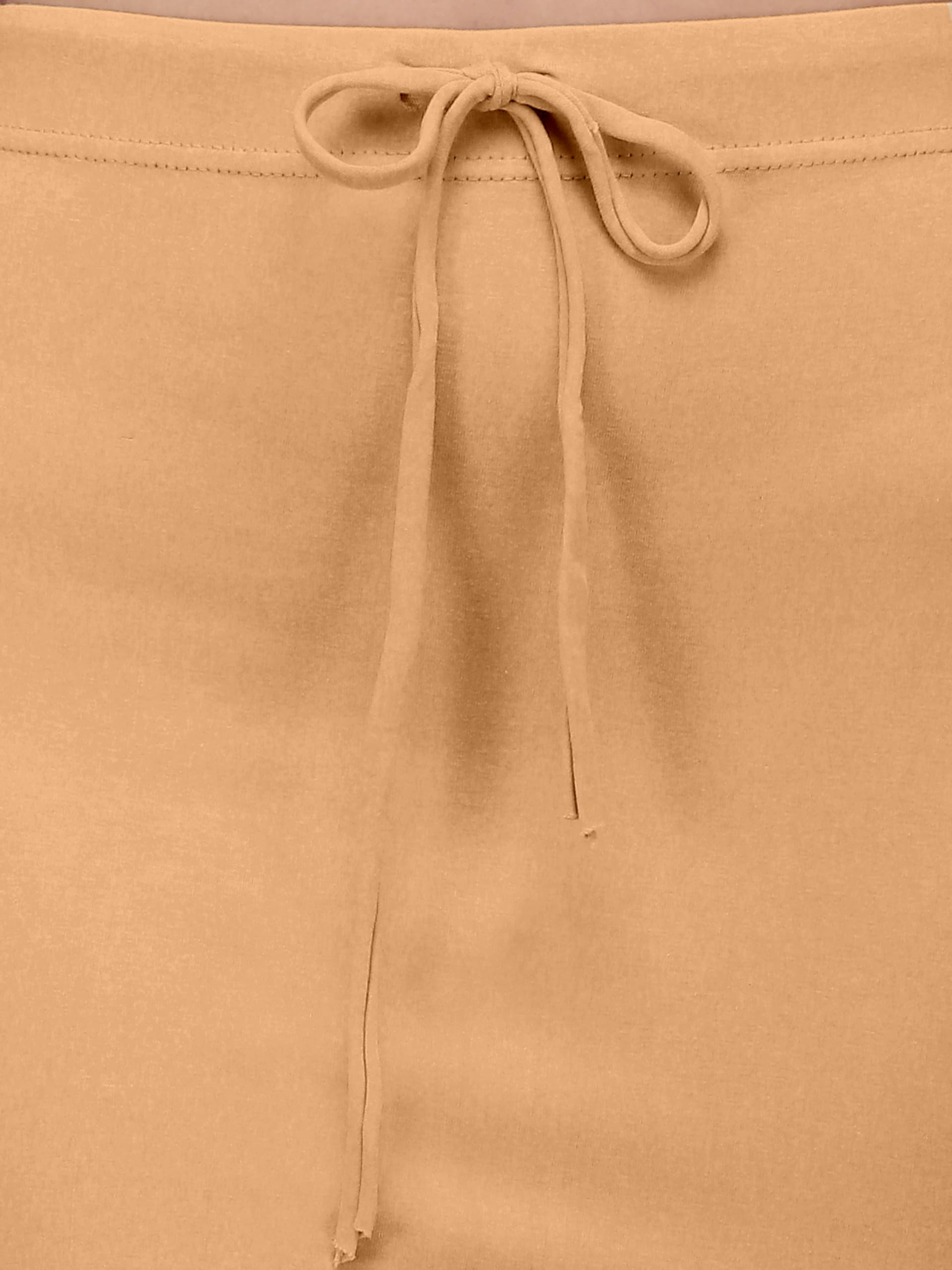 Mehrang Saree Shapewear Petticoat for Women - Gold - Image 4