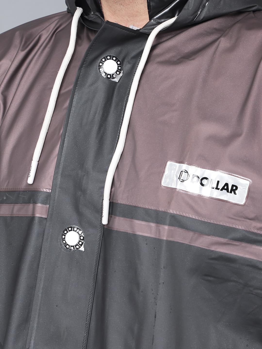 Dollar Men PVC Raincoat with Hood - Image 5