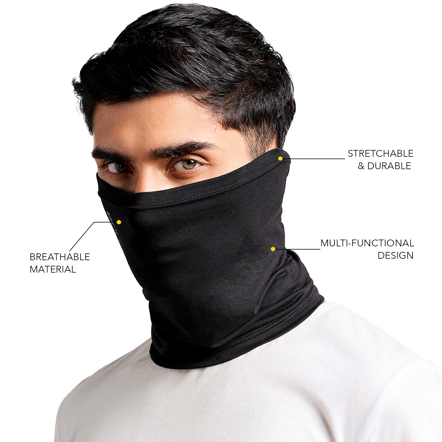 Boldfit Bamboo Bandana for Men & Women - UV Protection - Image 3