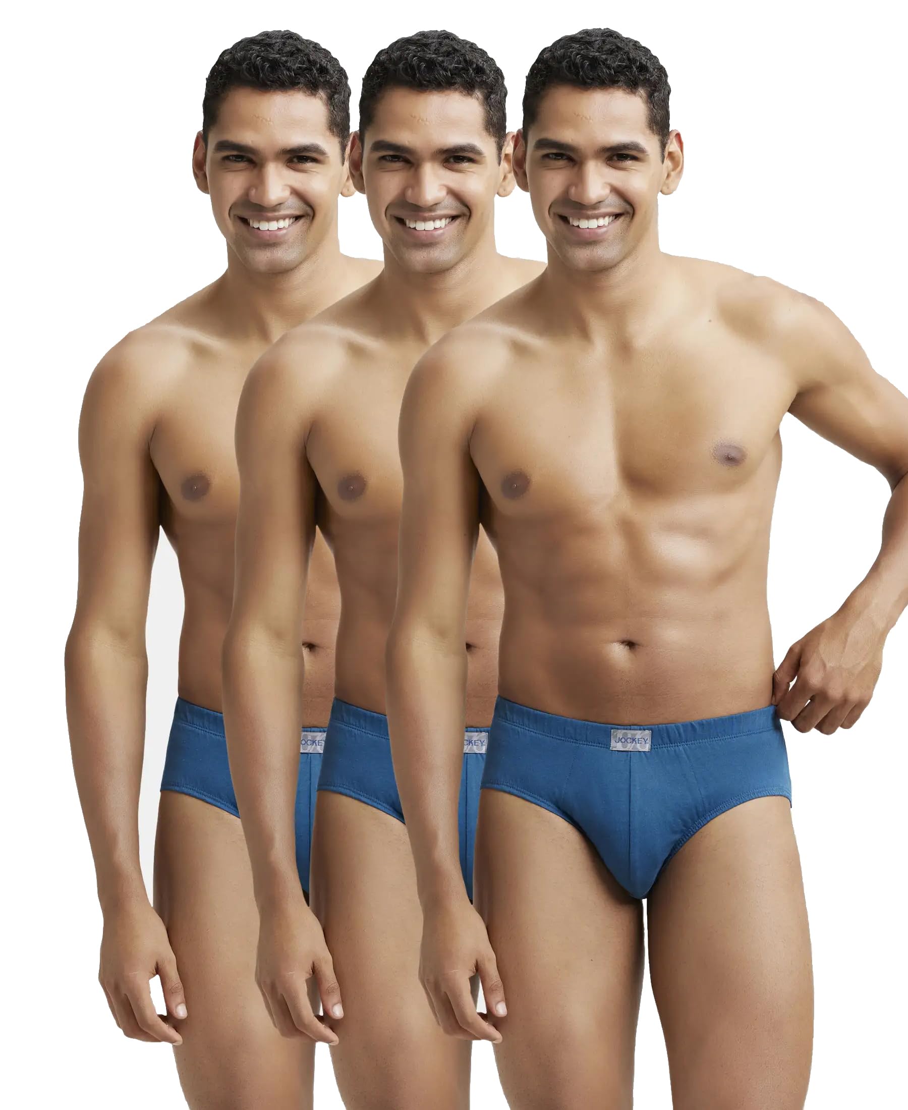 Jockey Men's Cotton Briefs - Teal