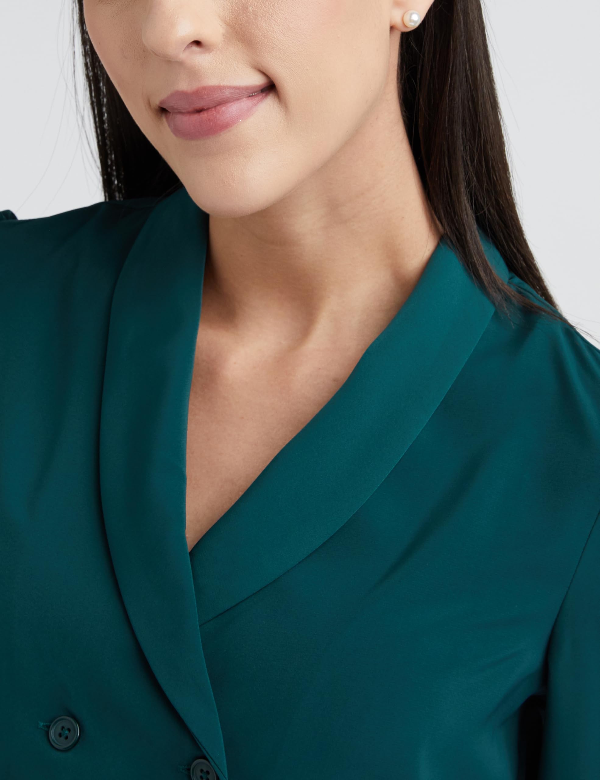 Allen Solly Women Regular Fit Blouse - Green - Image 4