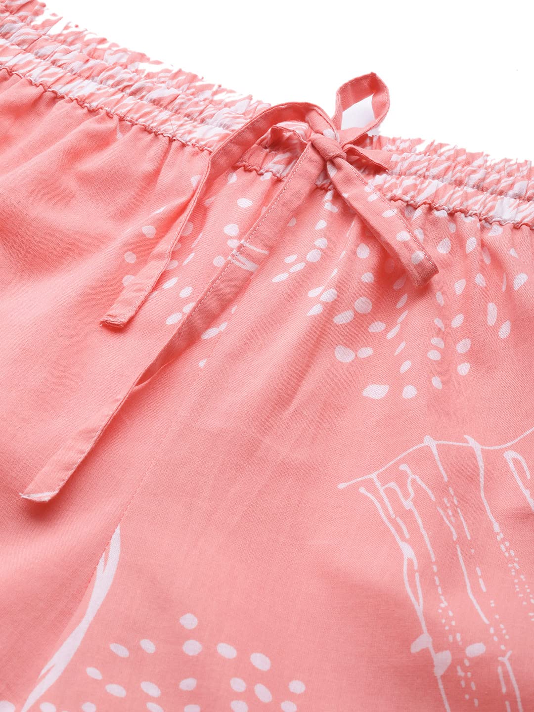 Yash Fashion Women's Cotton Night Suit - Pink - Image 5