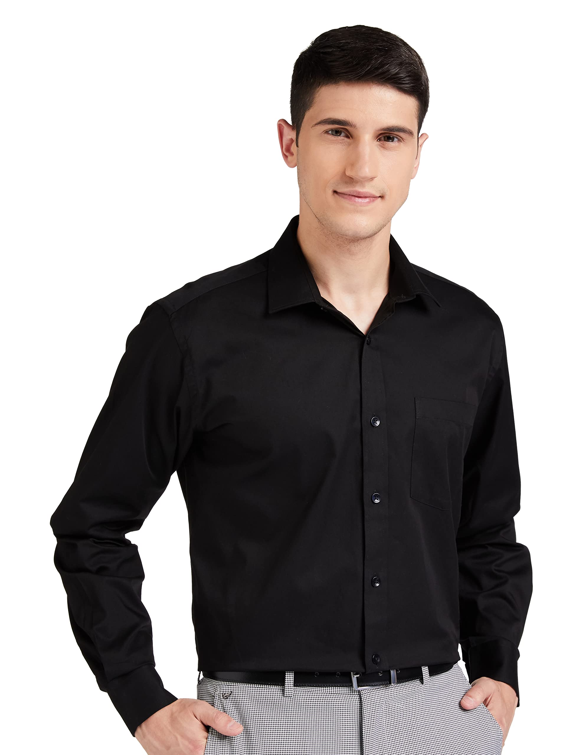 Symbol Black Formal Shirt for Men