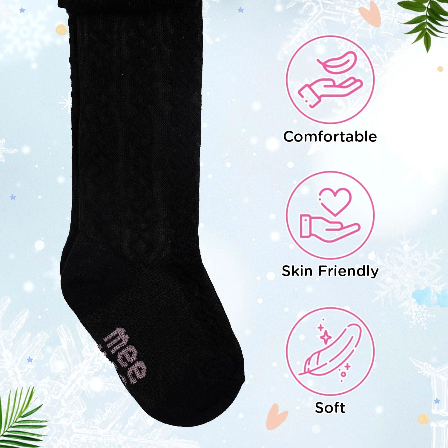 Mee Mee Baby Stockings - Cotton - Image 3