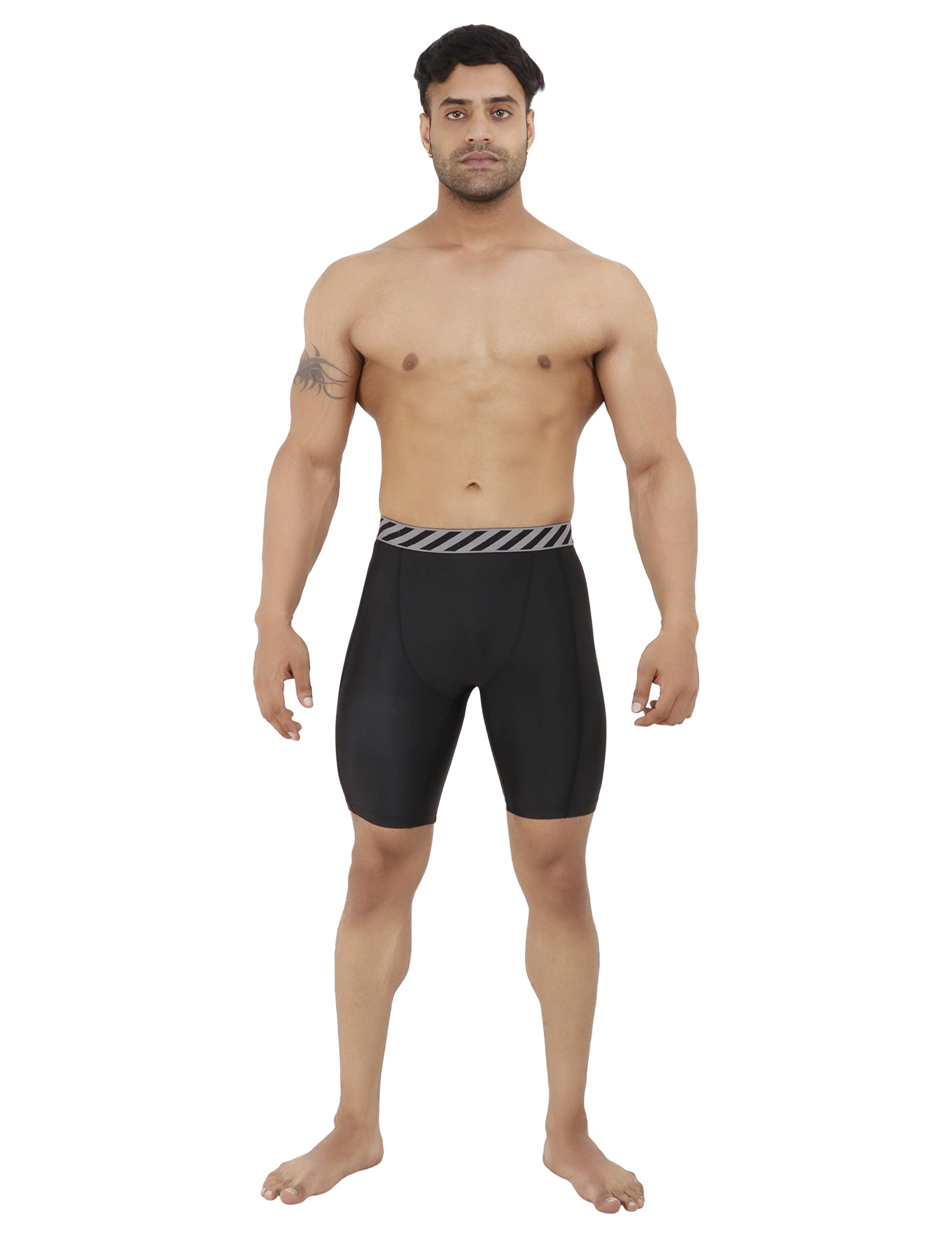 NEVER Men Compression Shorts - Image 3