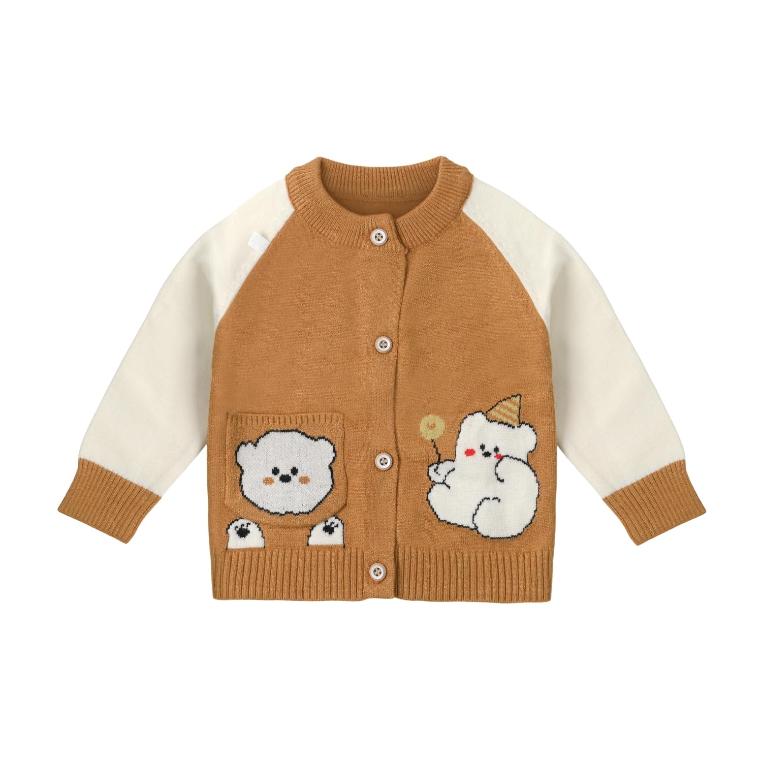 GarbGlide Kids Cartoon Printed Wool Sweater - Image 4