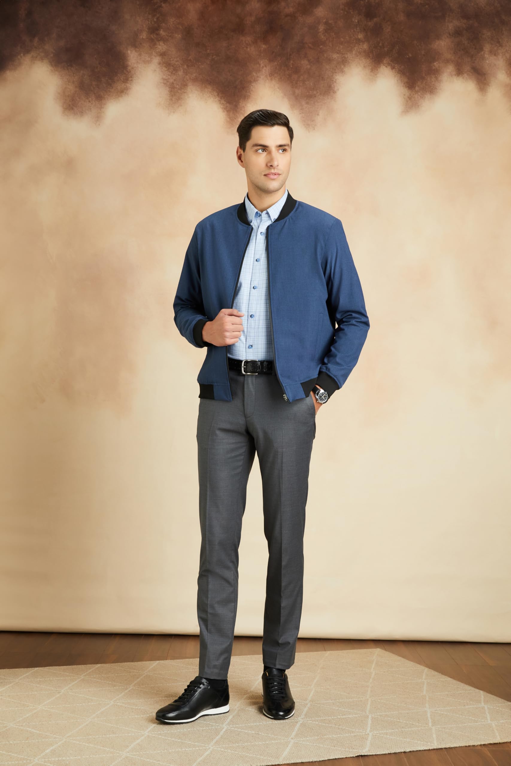 Symbol Men's Checkered Casual Shirt - Cotton - Image 3