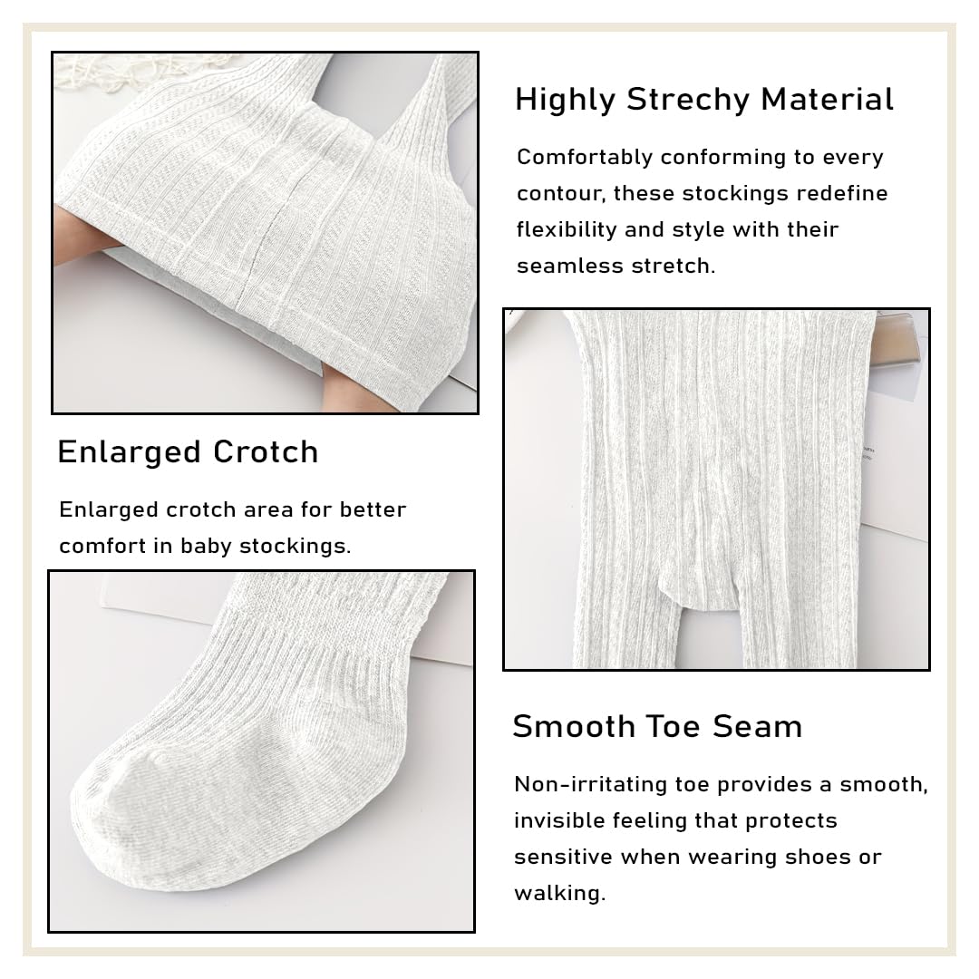 SYGA Tights for Girls Soft Cotton Leggings - Image 3