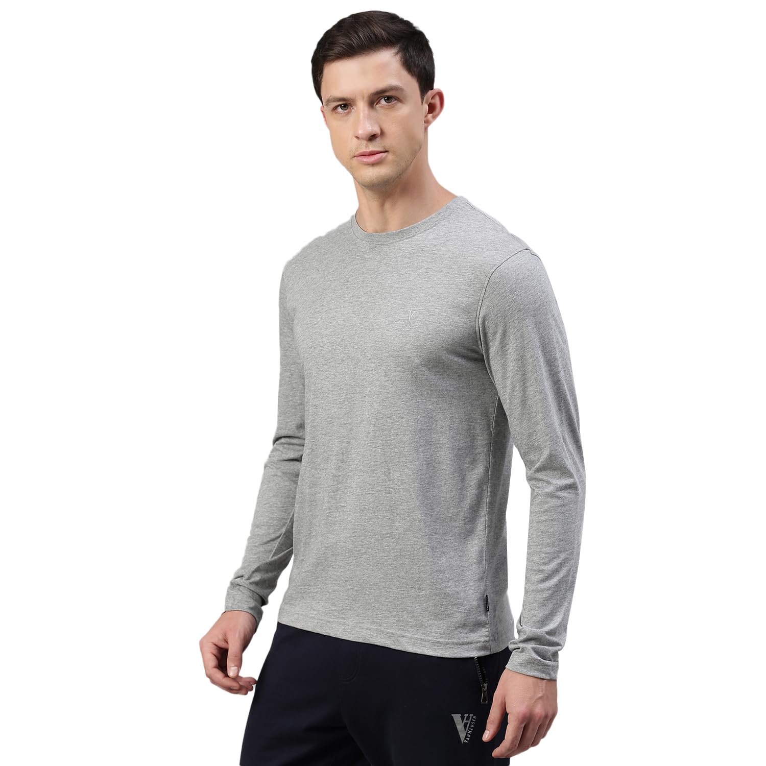 Van Heusen Men Cotton Athleisure T-Shirt - Anti Bacterial - Image 3