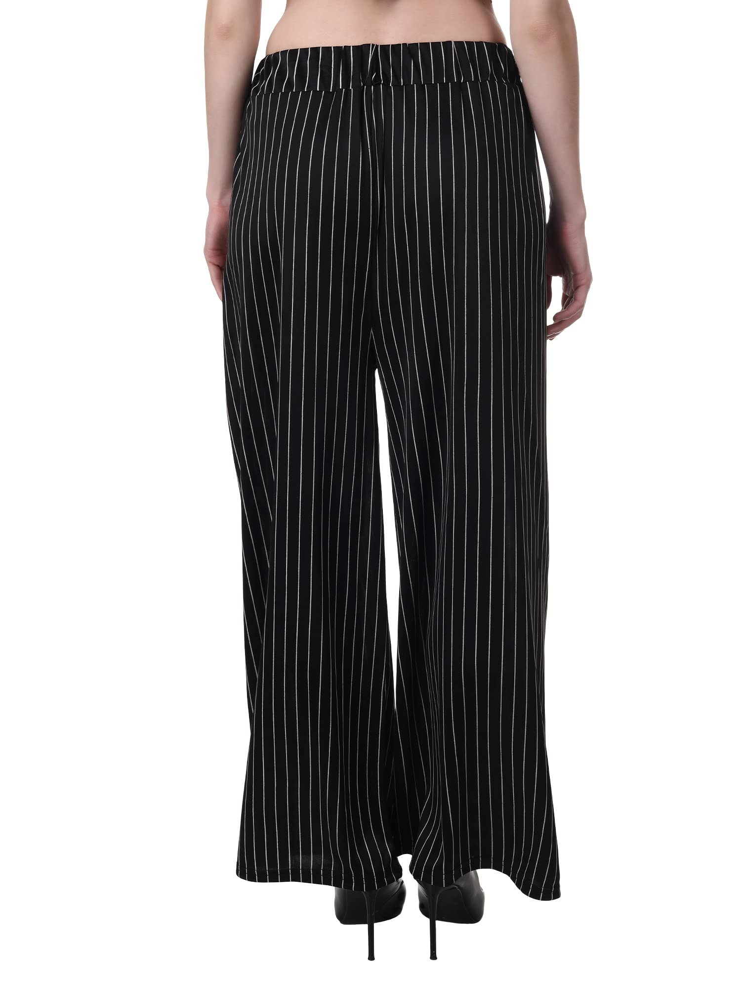 Pixie Striped Palazzo Pant for Women - Image 2