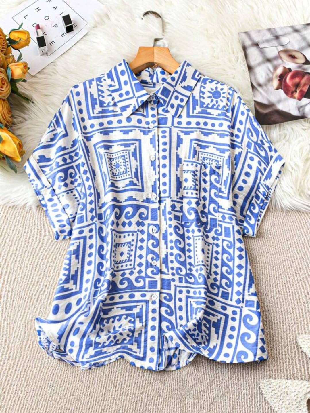 Gufrina Women's Geometric Print Shirt - Image 2