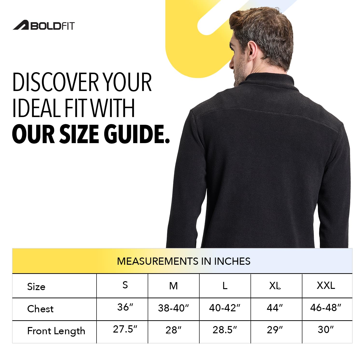 Boldfit Men's Sweatshirt - Black - Image 2