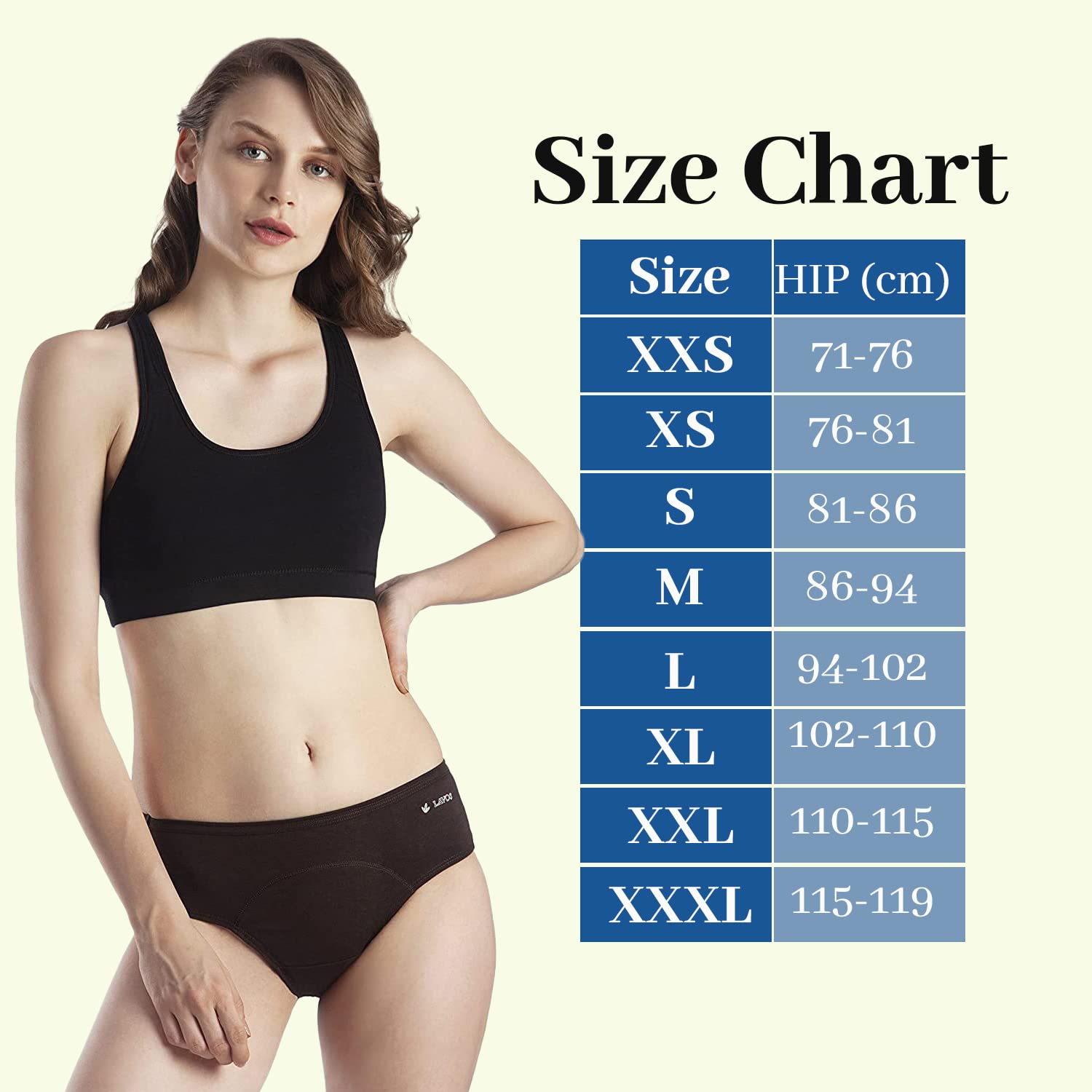 LAVOS Women's Period Panty Leak Proof Underwear - Image 2