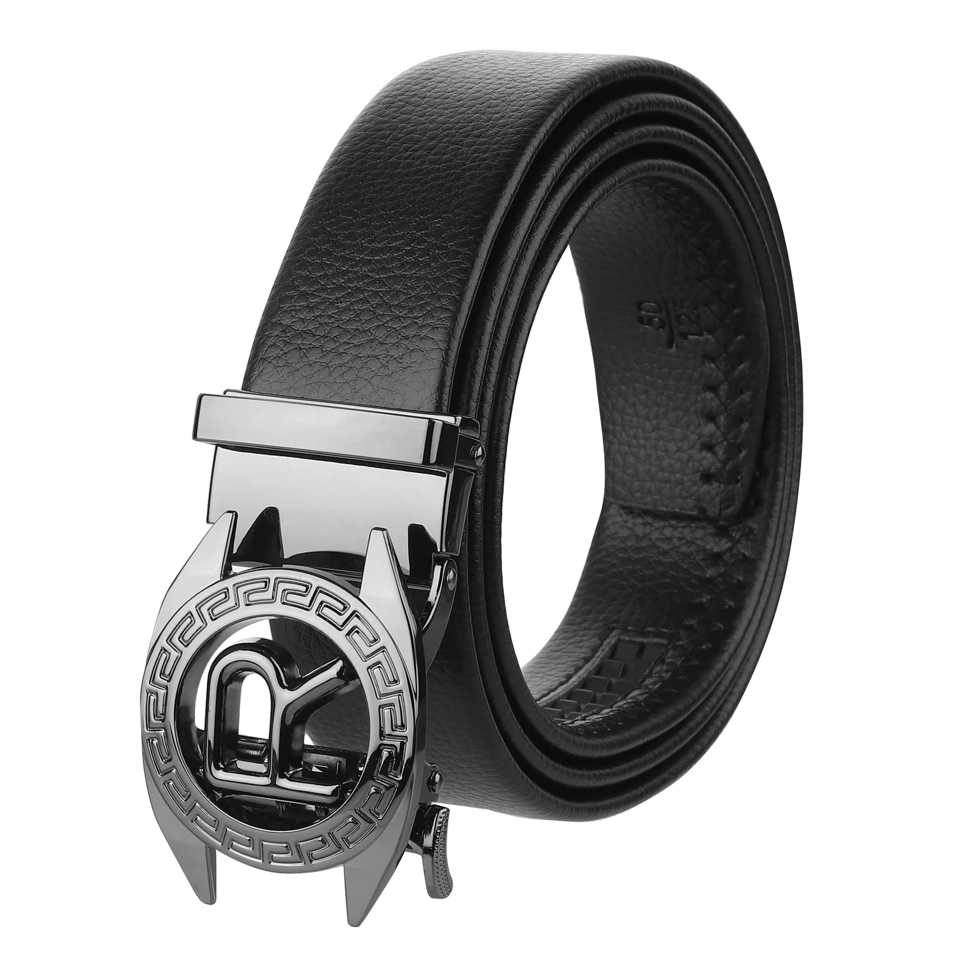 ZORO Mens PU Leather Belt - Black