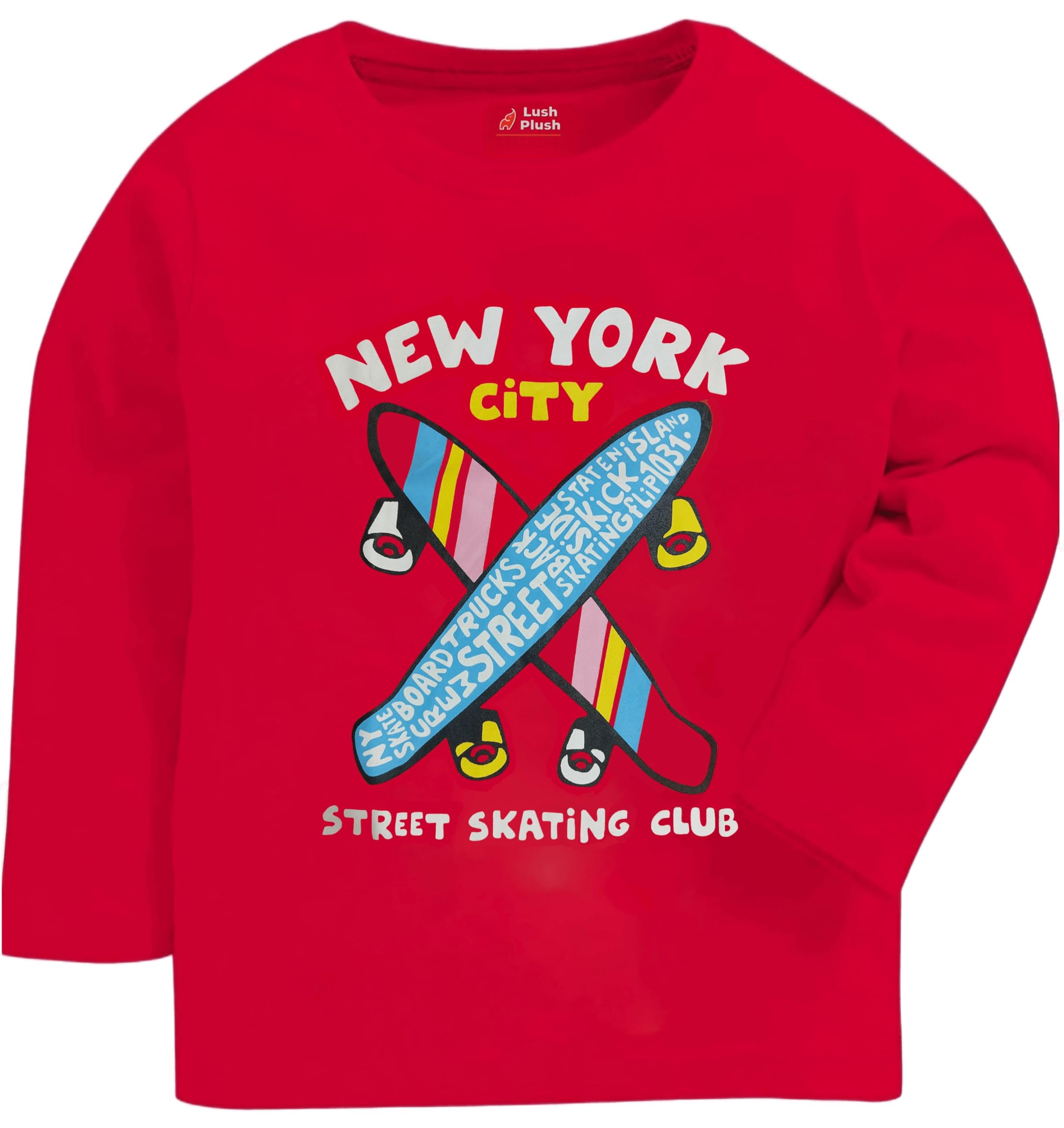 Lush Boys Multicolor Printed T-Shirt - Image 2