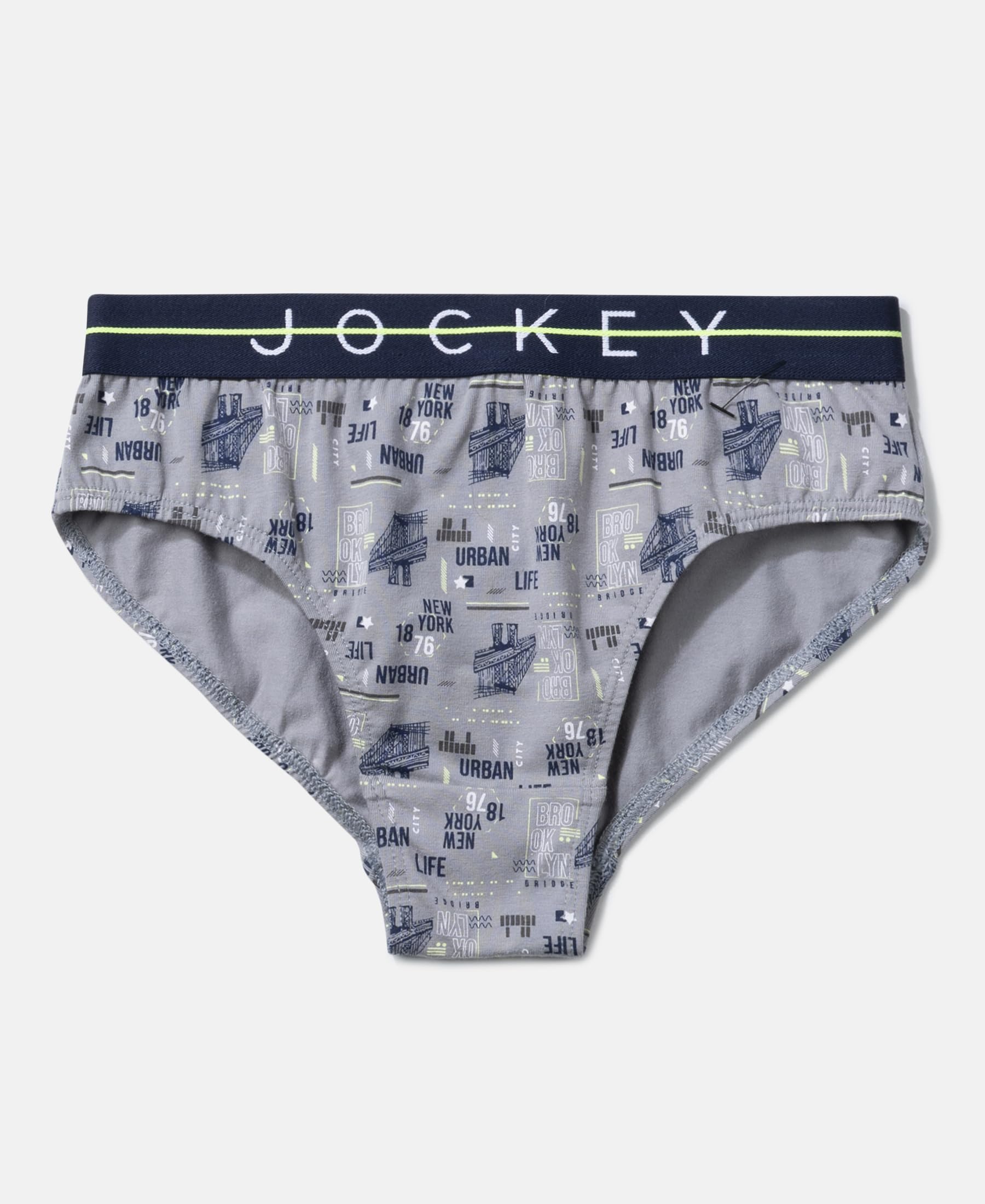Jockey Boys Printed Brief - Cotton Elastane - Image 4