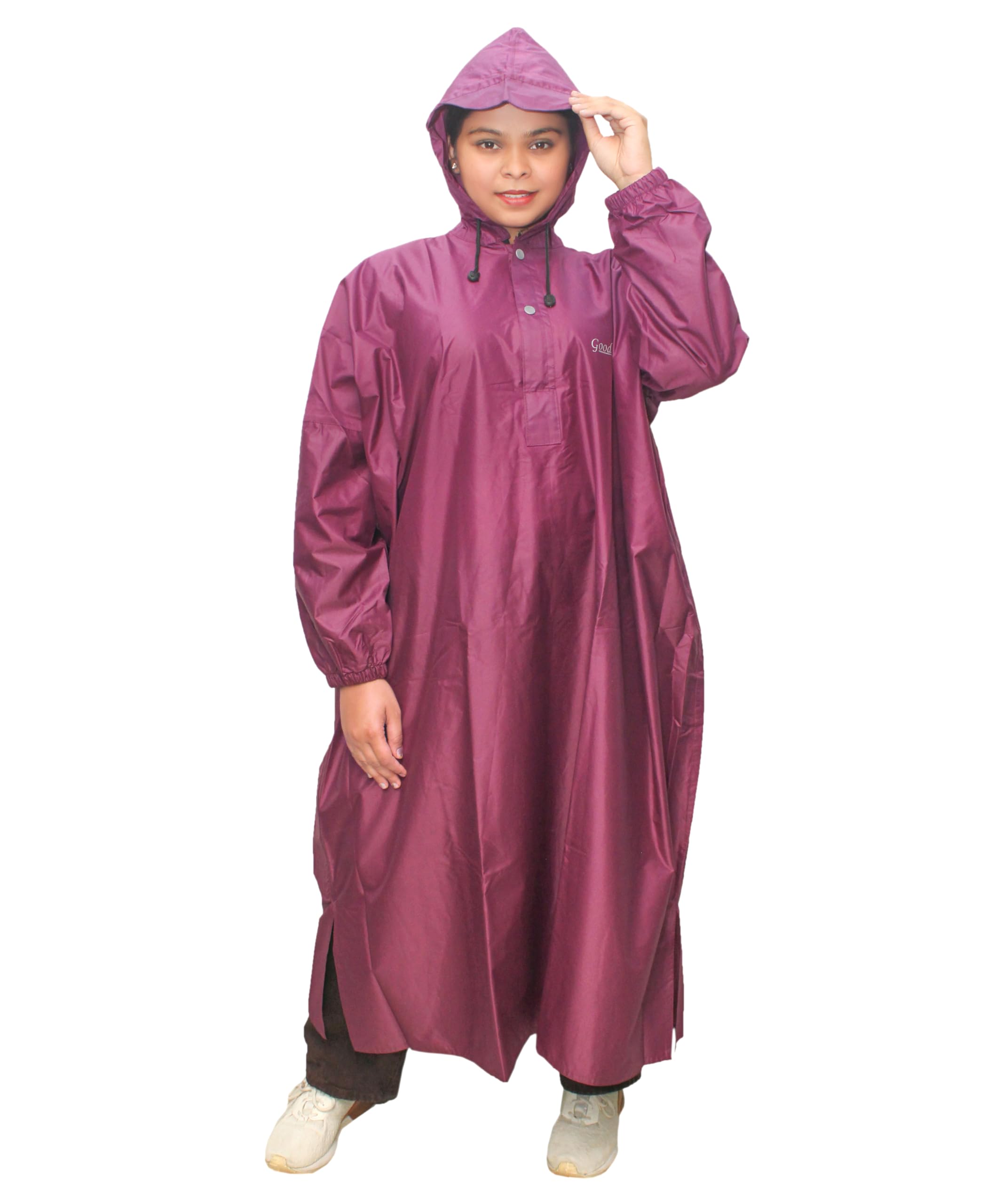 Goodluck Women's Rain Poncho - Image 3