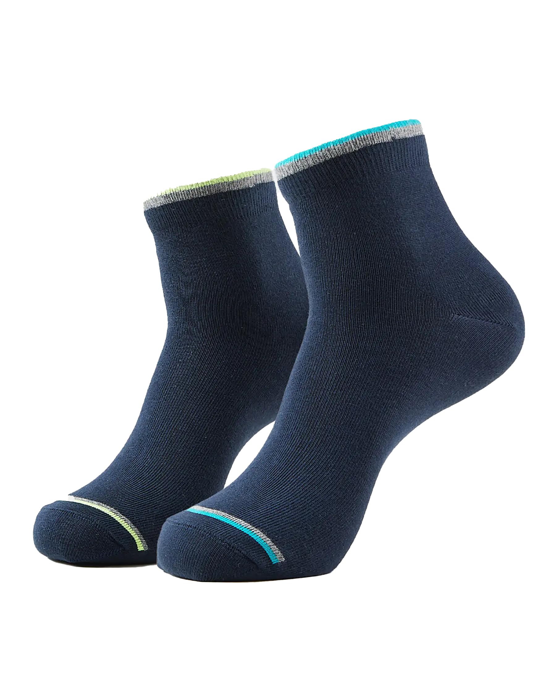 Jockey Men's Ankle Length Cotton Socks - Navy