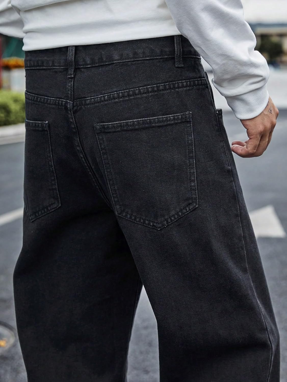 KOTTY Men's Black Denim Jeans - Image 2