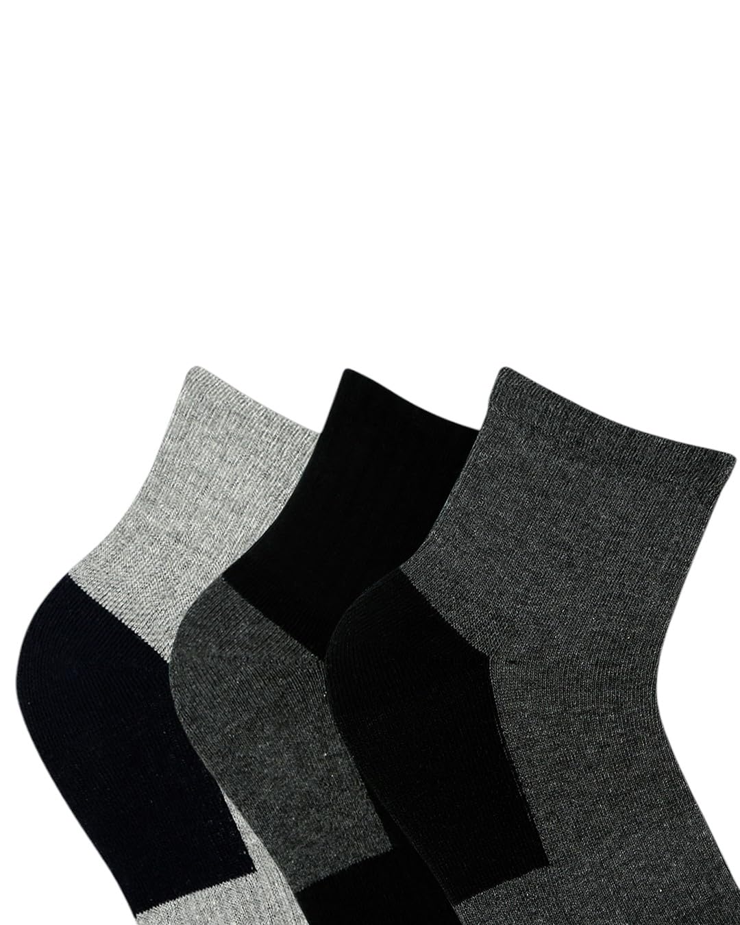 BALENZIA Men's Cushioned Ankle Socks - Multicolour - Image 5