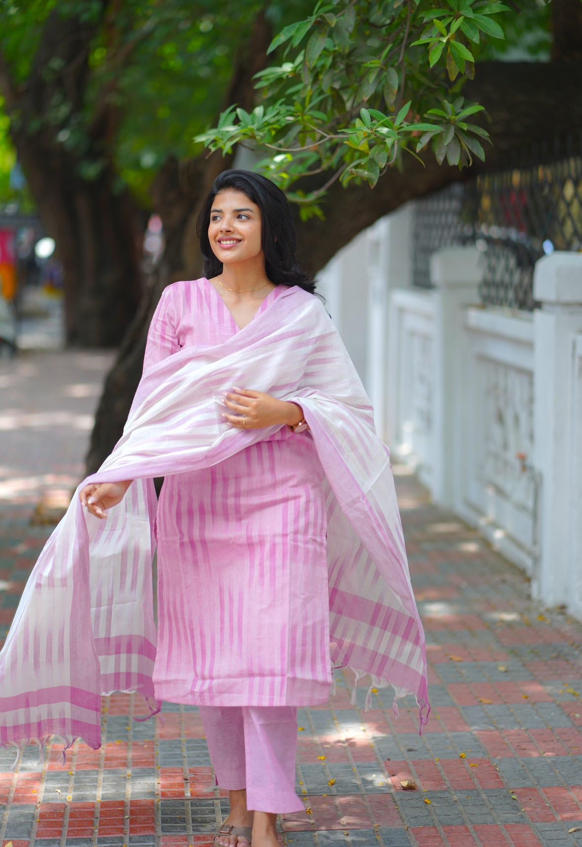 ANNI DESIGNER Women's Rayon Viscose Printed Kurta - Image 3