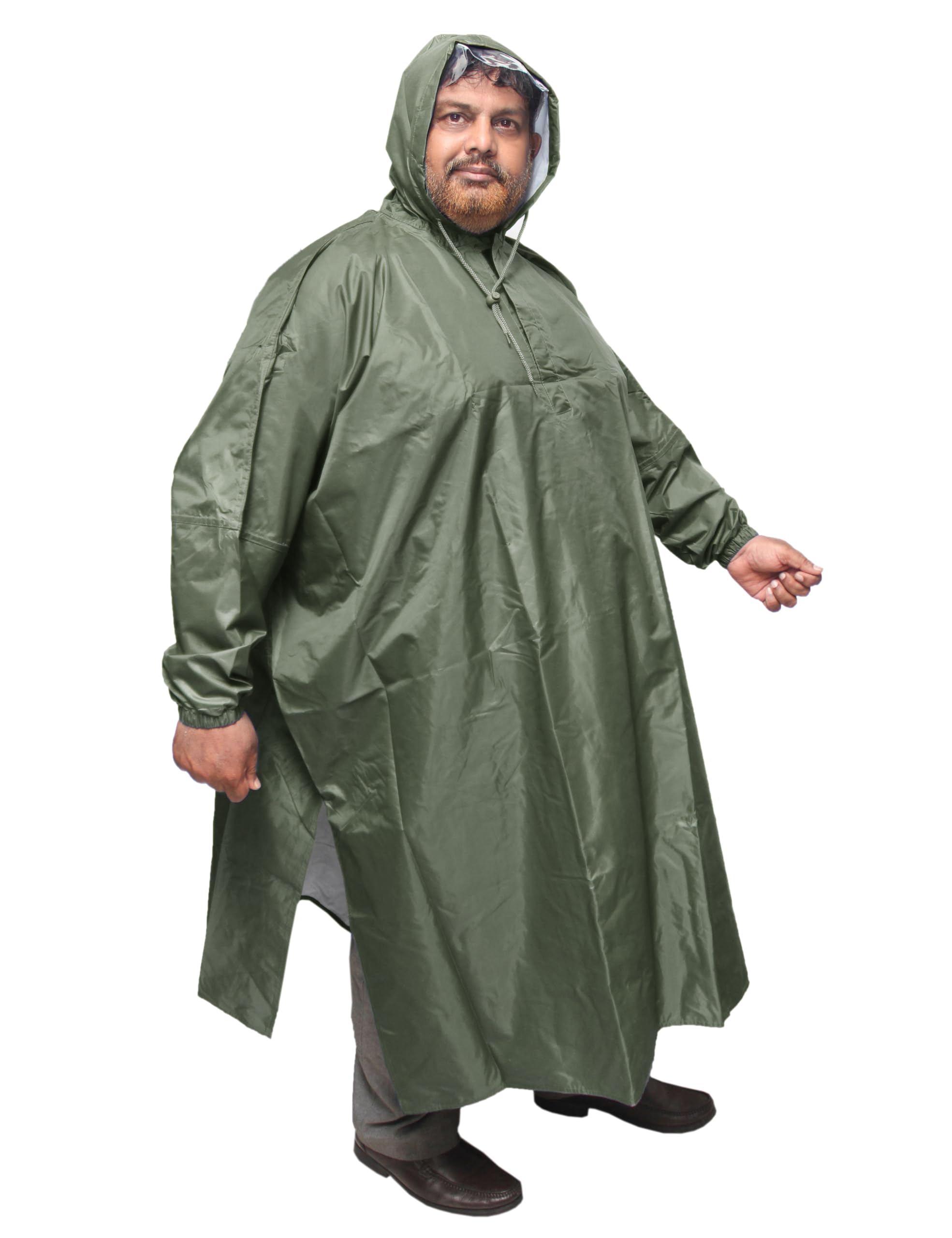 Goodluck Unisex Poncho Raincoat