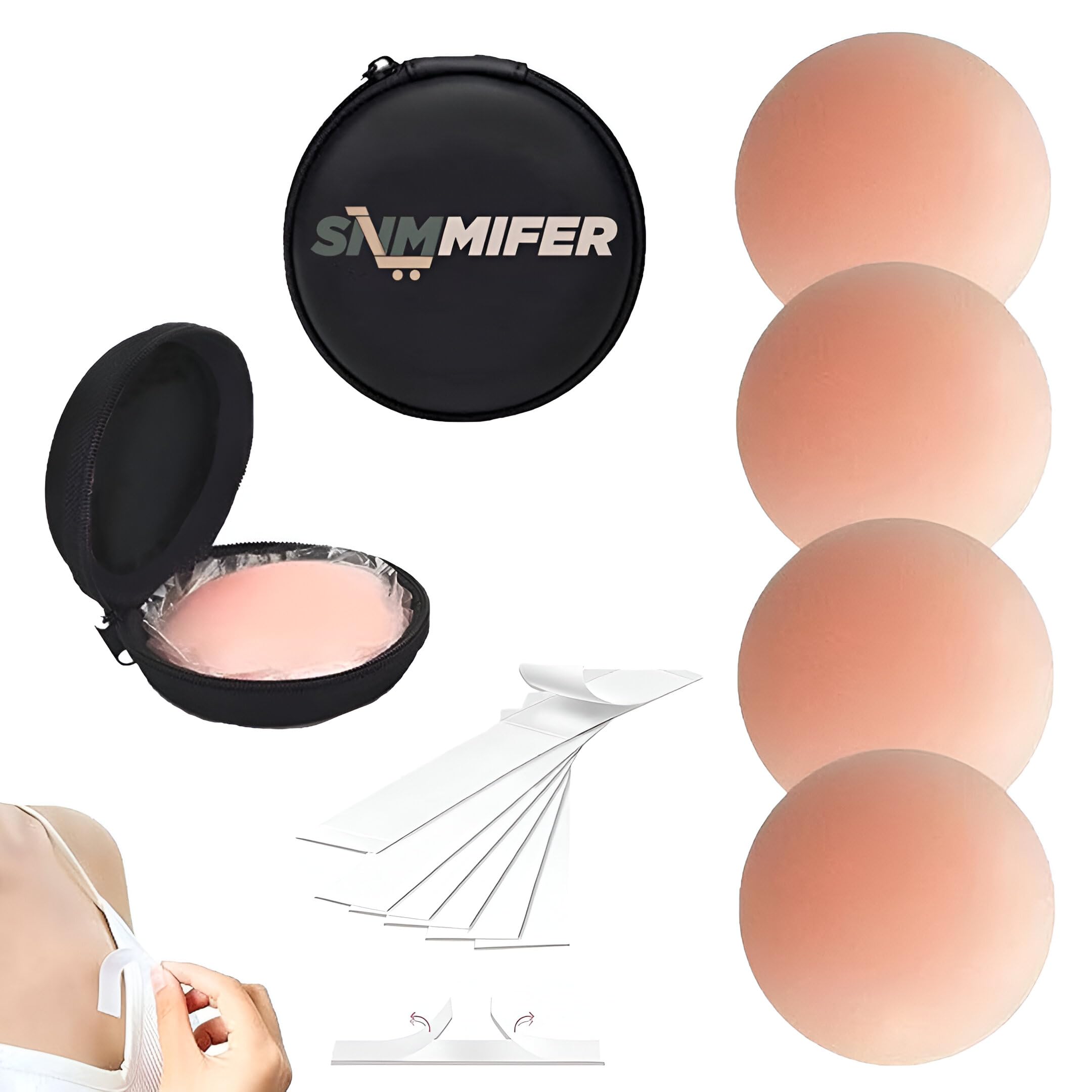 SNMMIFER Silicone Nipple Covers for Women