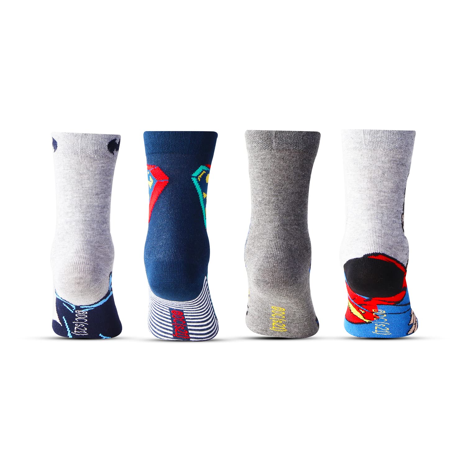 Bonjour Batman & Superman Socks for Kids - Image 3