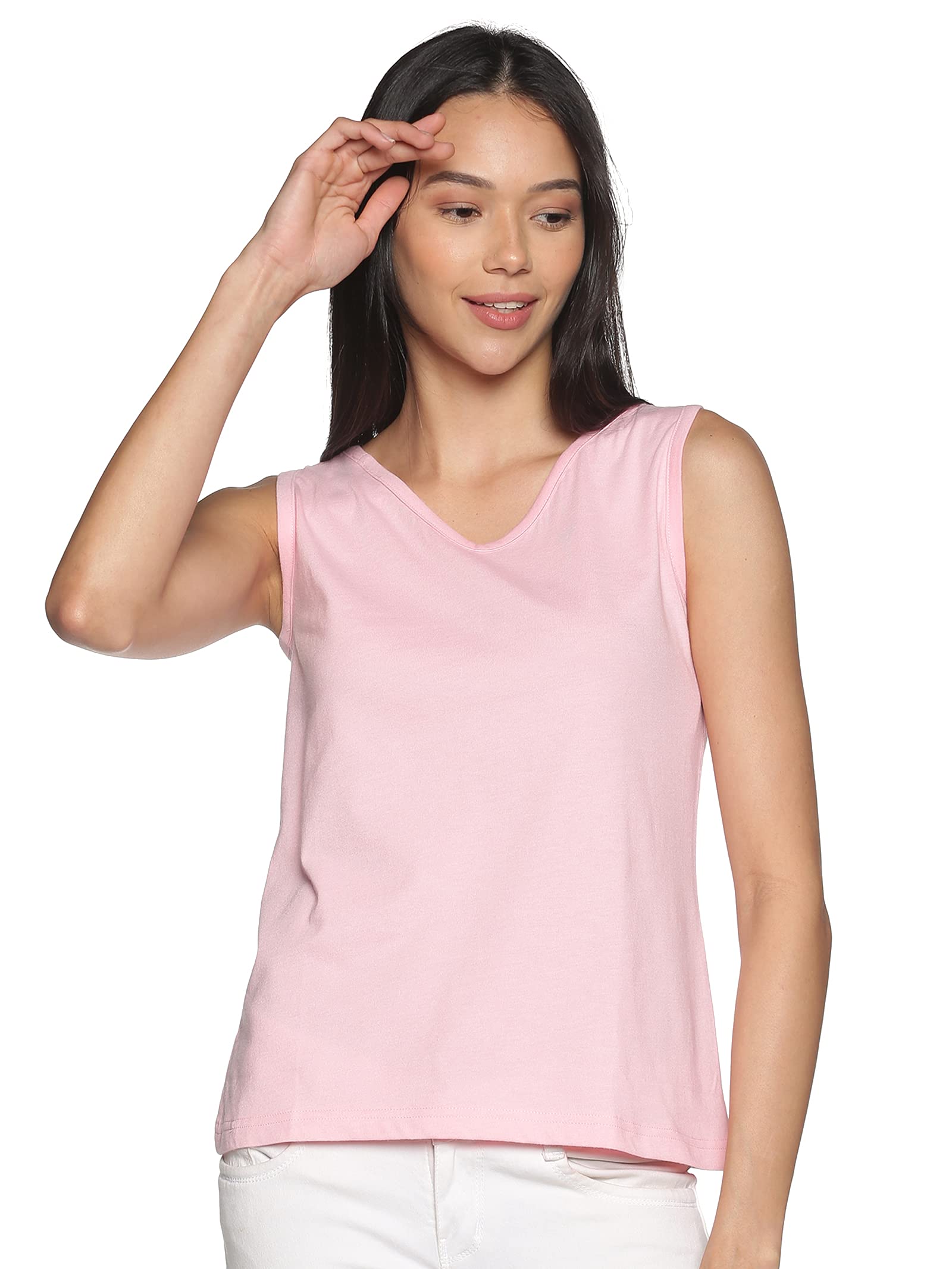Cotton Reversible Tank Top for Women - Image 2