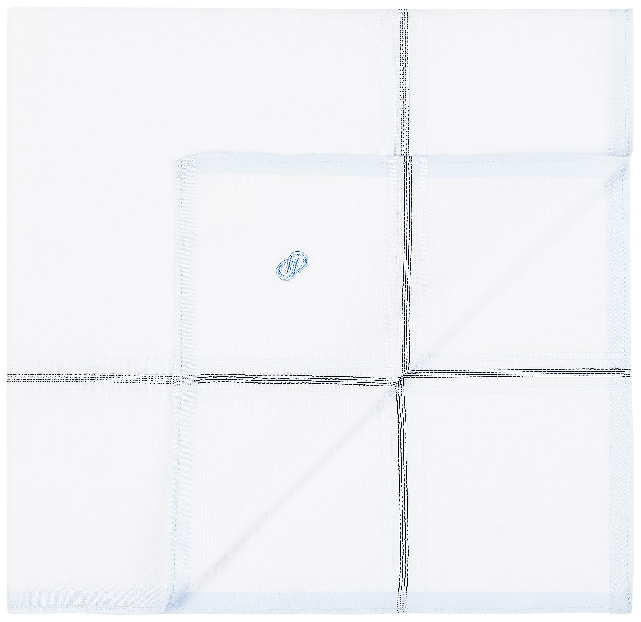 Symbol Men Cotton Handkerchief - White - Image 2