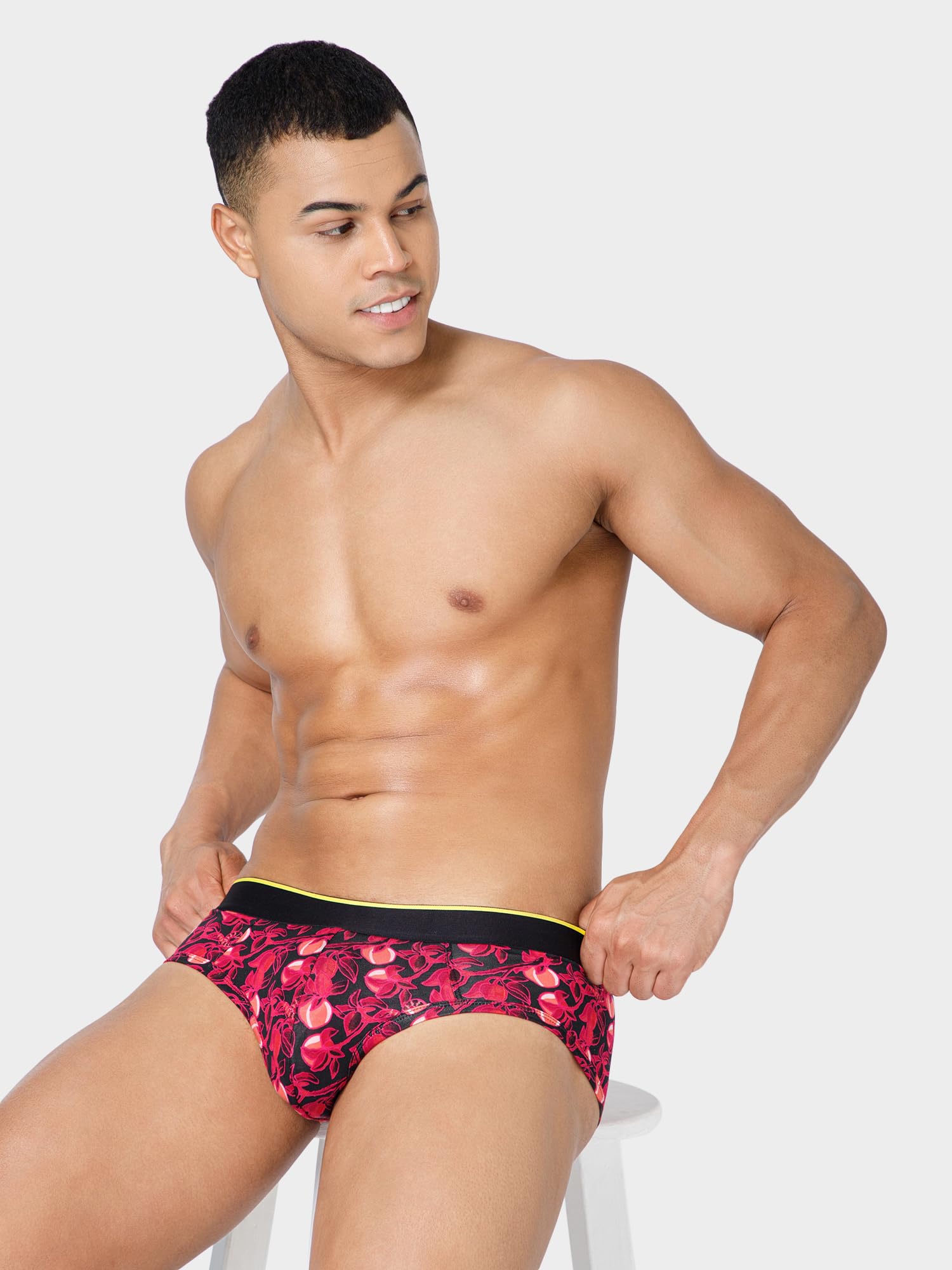 Bummer Men's Printed Micro Modal Briefs - Image 2