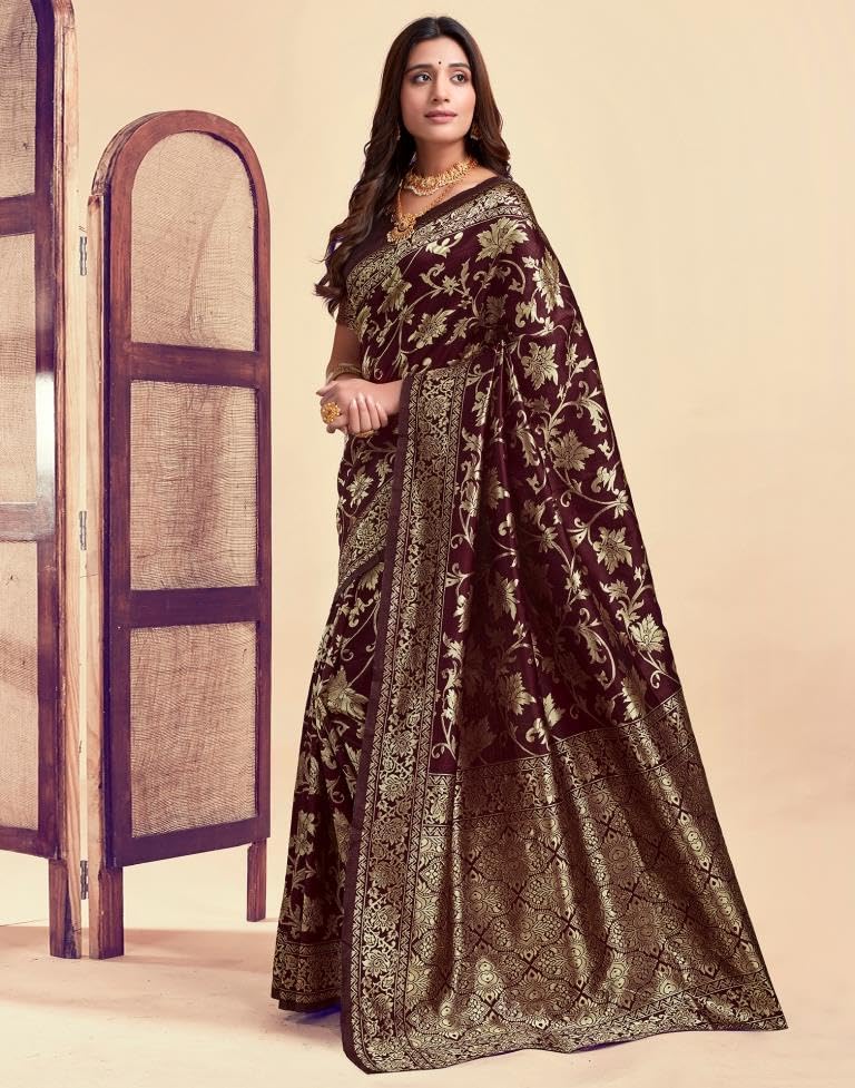 Sugathari Kanjivaram Silk Saree for Women - Image 2