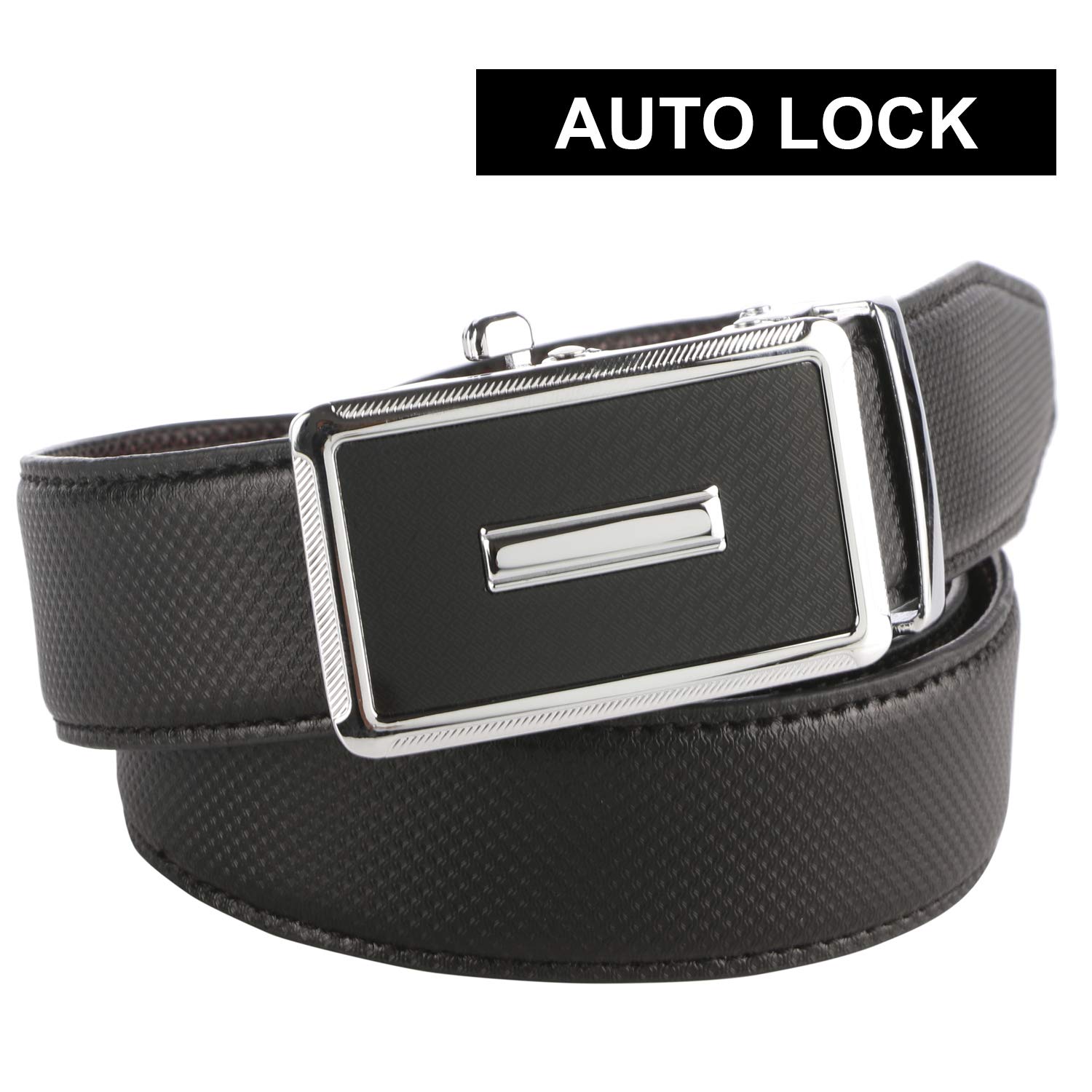 Labnoft Men's PU Leather Belt - Black - Image 2
