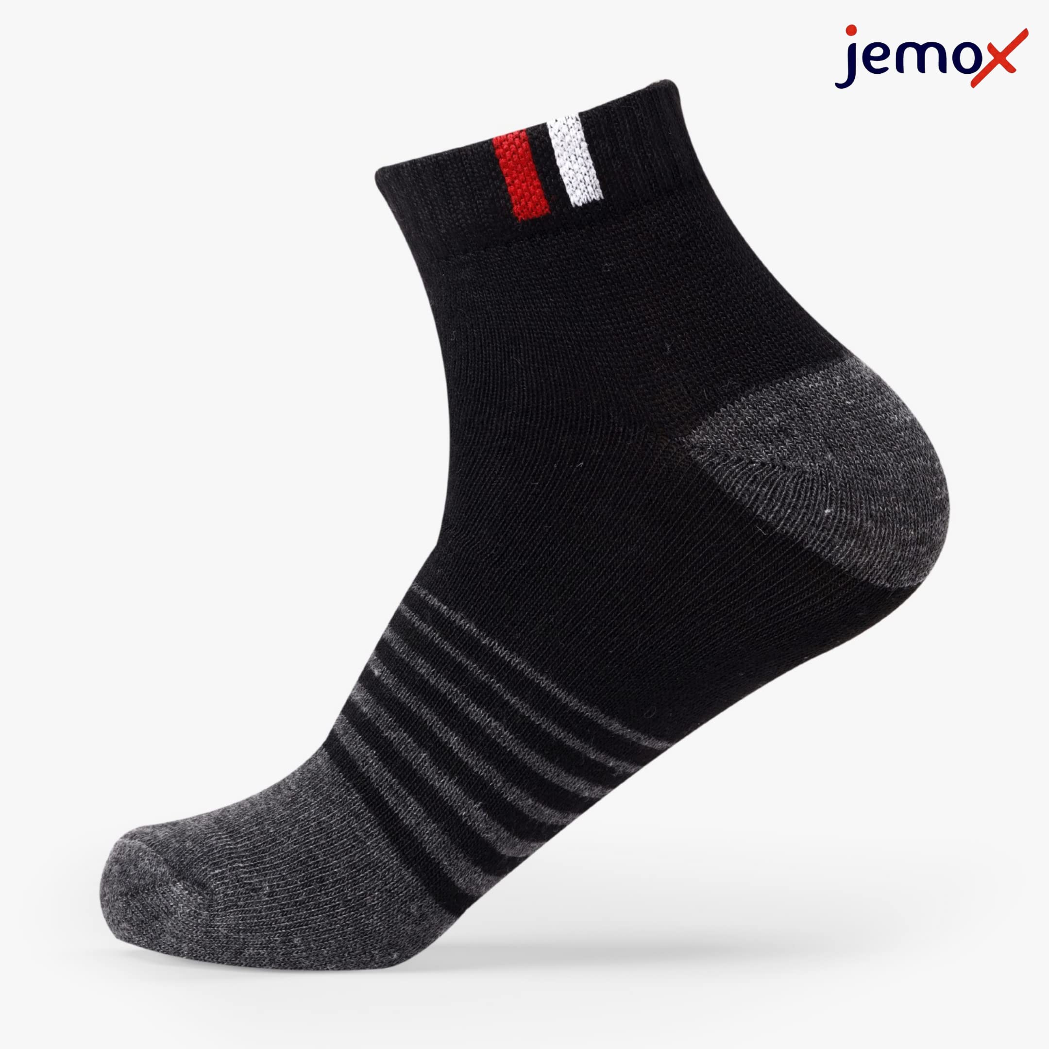 JEMOX Unisex Multicoloured Ankle Socks - Image 5